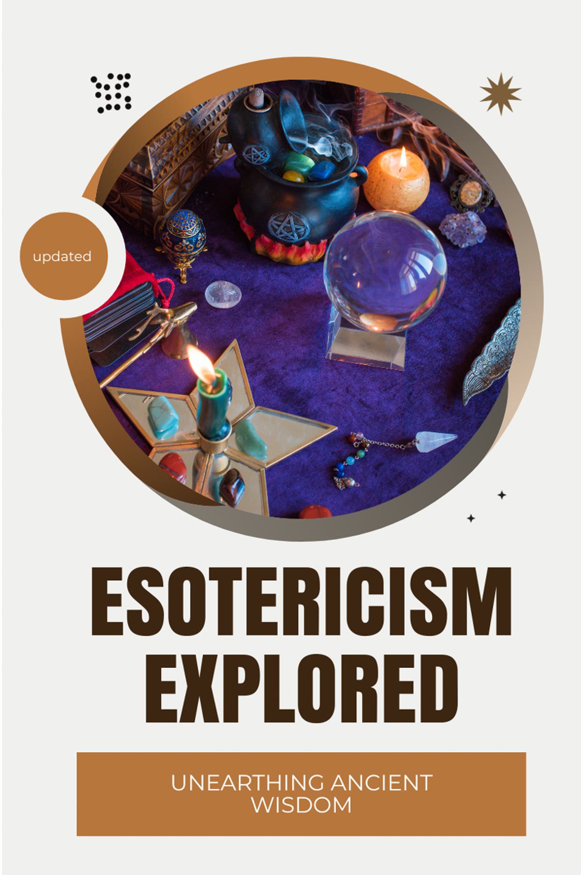 Esotericism Explored