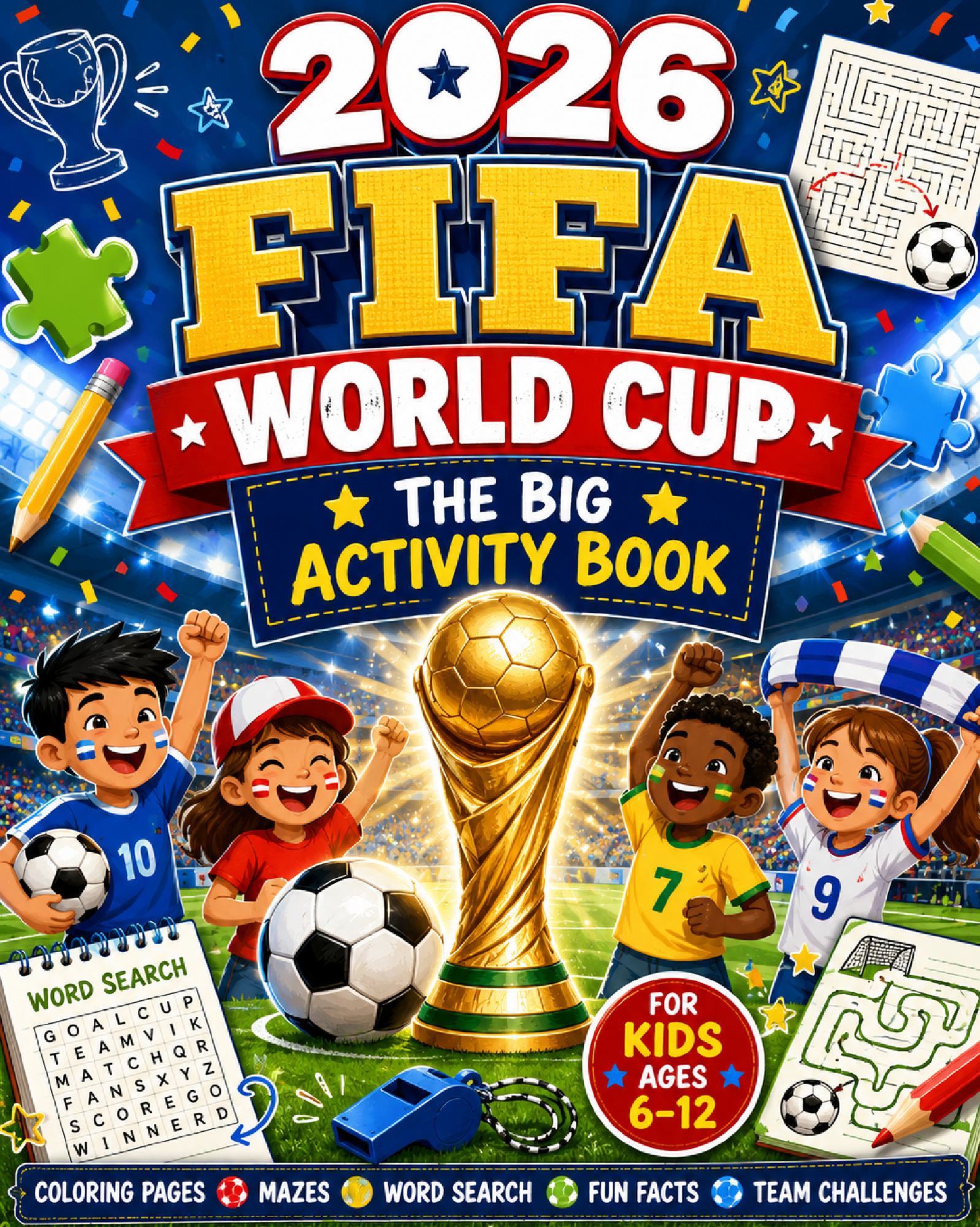 The Ultimate World Cup 2026 Activity Book