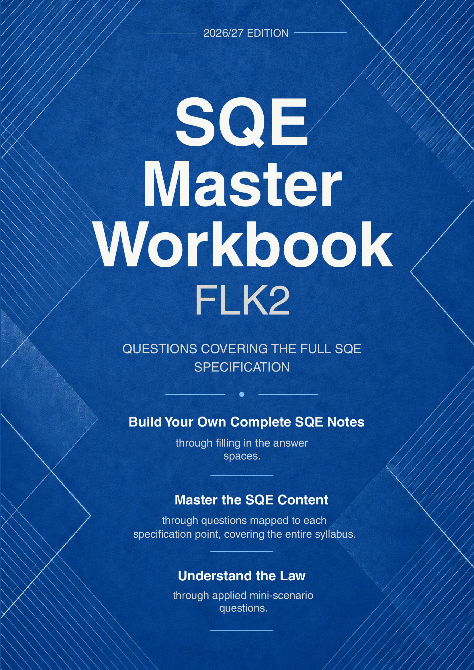 SQE Master Workbook FLK2