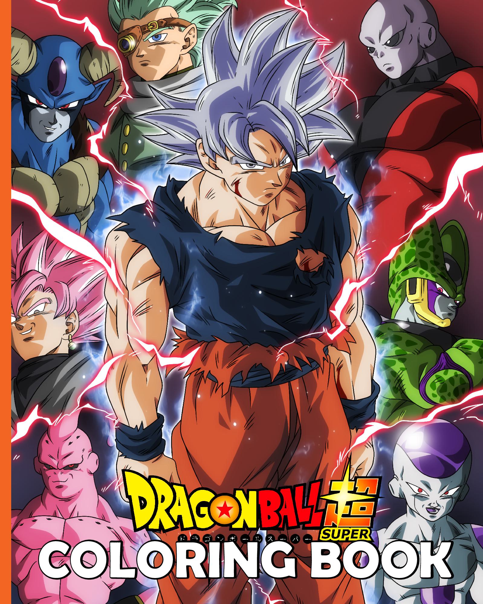 A COLORING BOOK DRAGON BALL Z SUPER