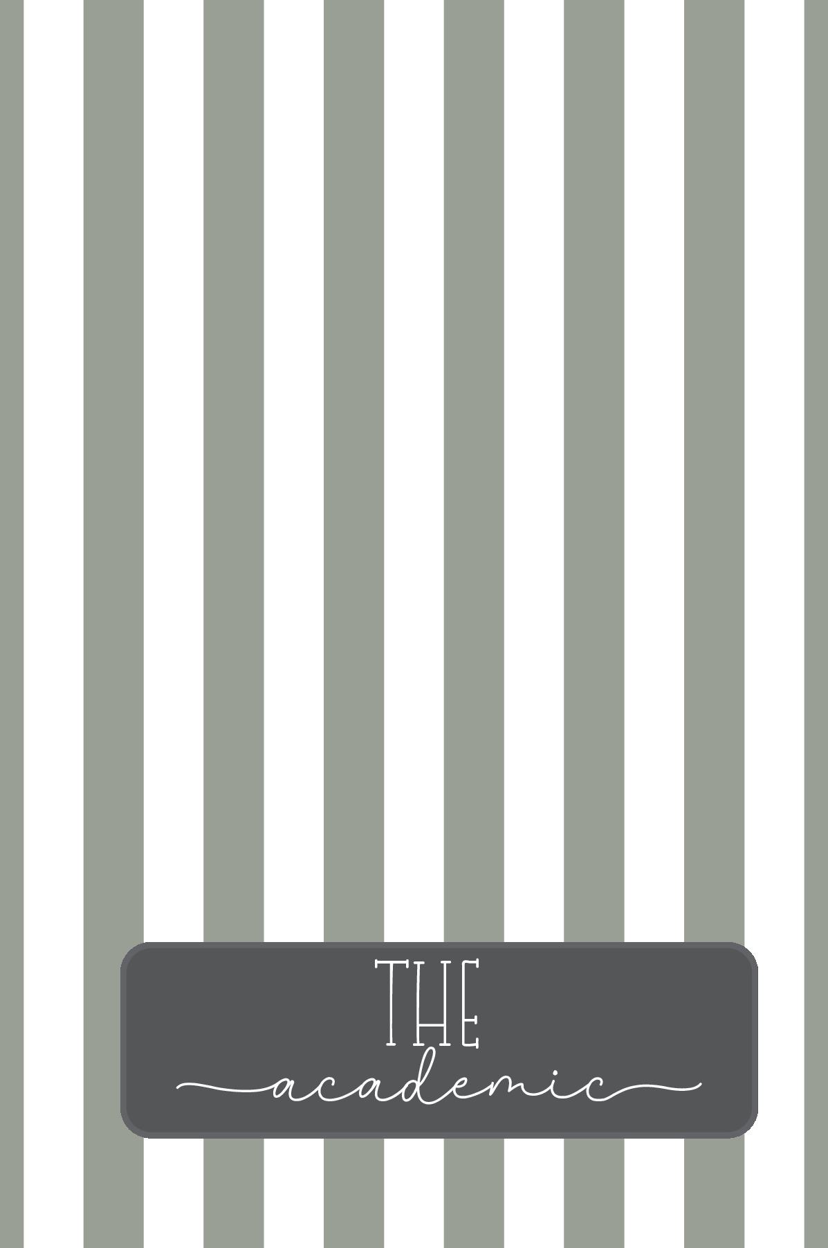 The Academic Planner: A Premade Bullet Dotted Journal Tracker for Students