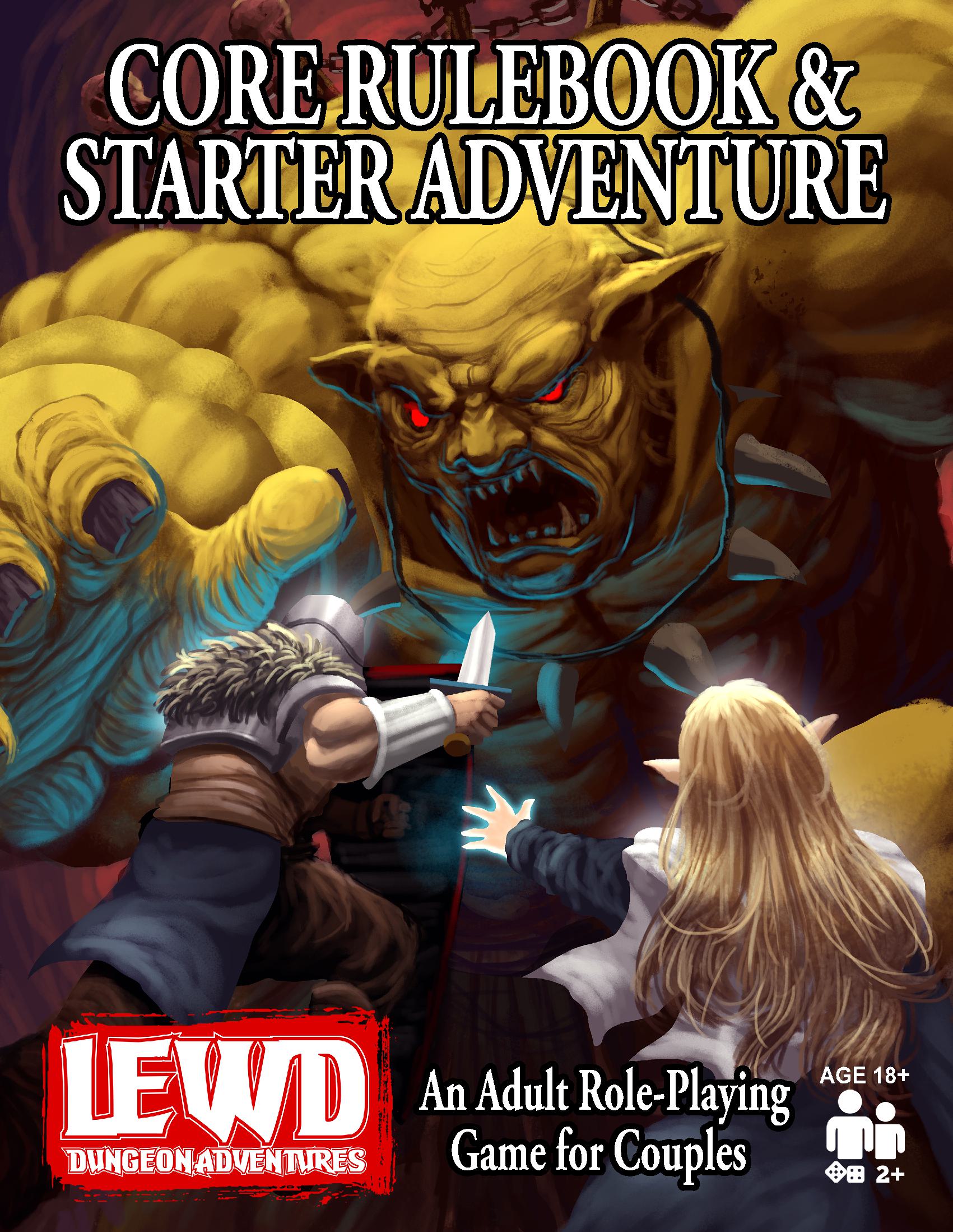 Lewd Dungeon Adventures: Core Rulebook & Starter Adventure