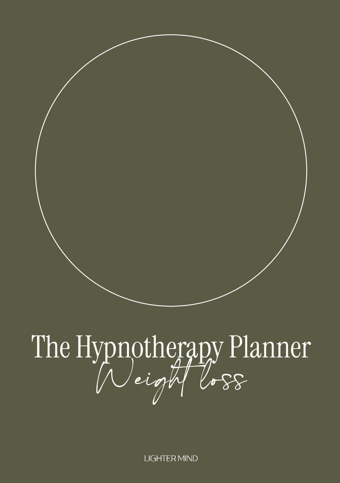 The Hypnotherapy Planner - Weight Loss