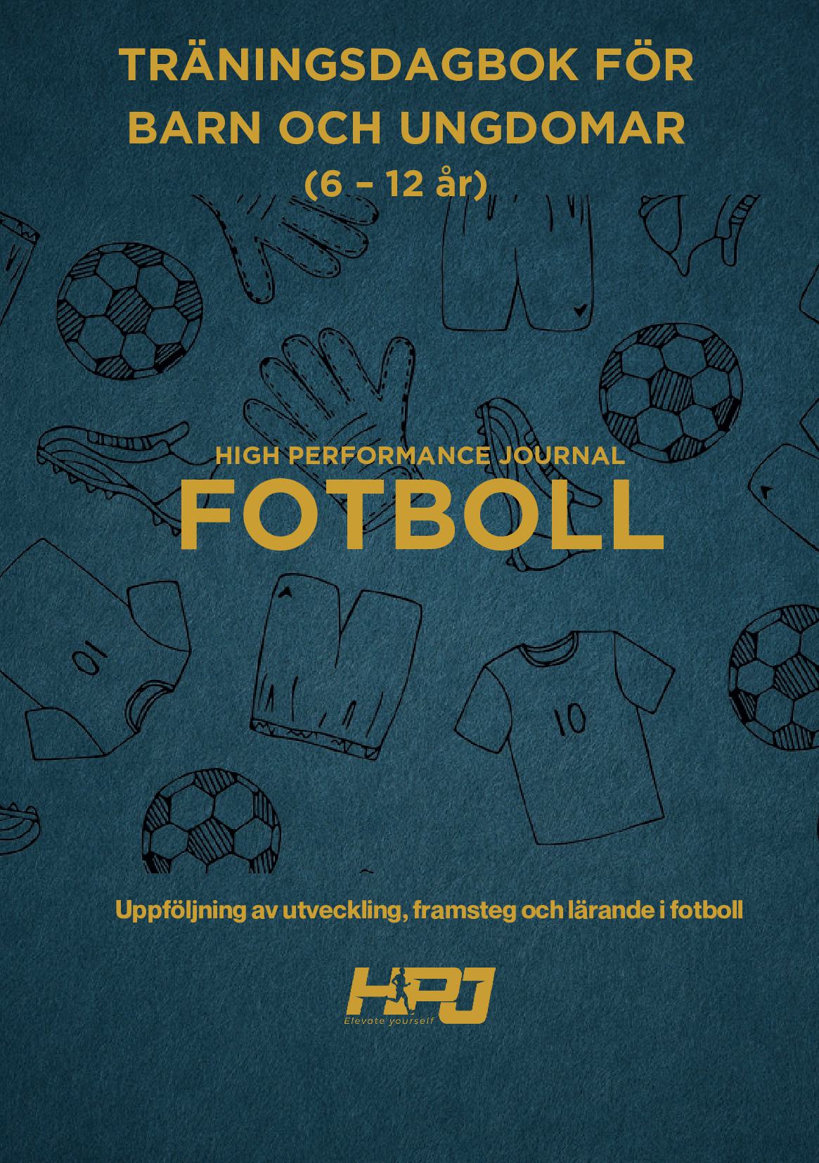 TRÄNINGSDAGBOK FÖR BARN OCH UNGDOMAR
