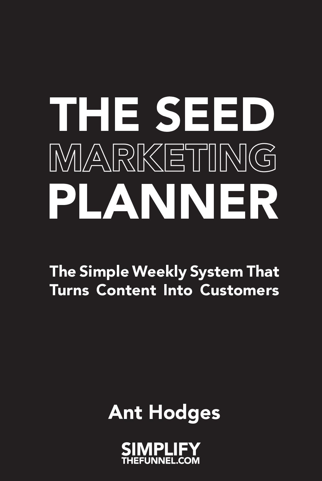 The SEED Marketing Planner