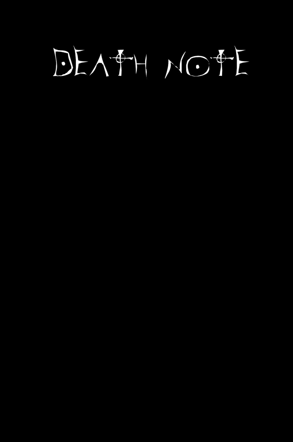 Death Note Notebook