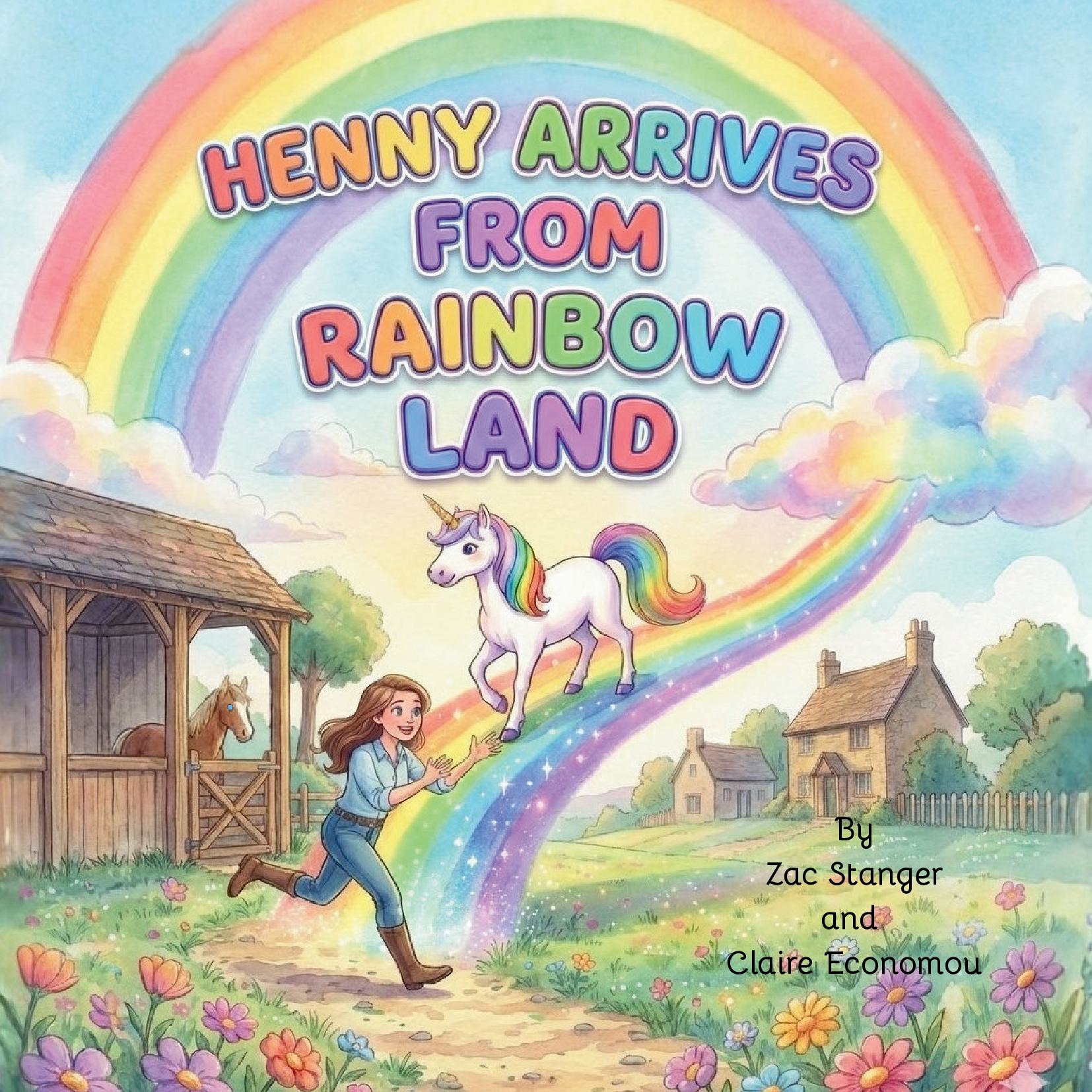 Henny’s arrival from Rainbow Land