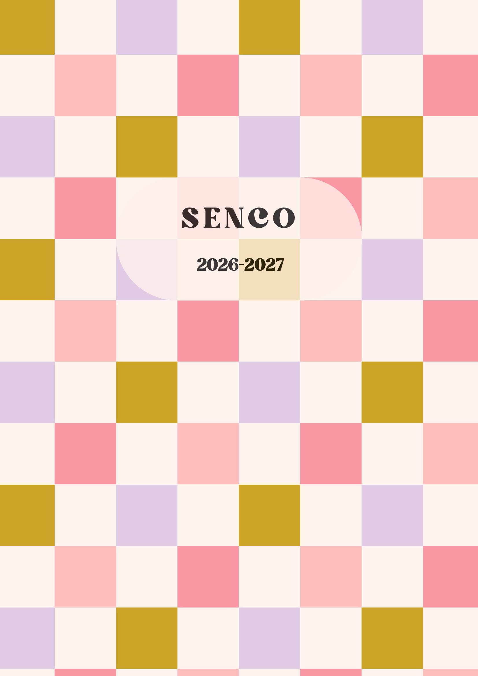 Senco Planner and Diary 2026-2027