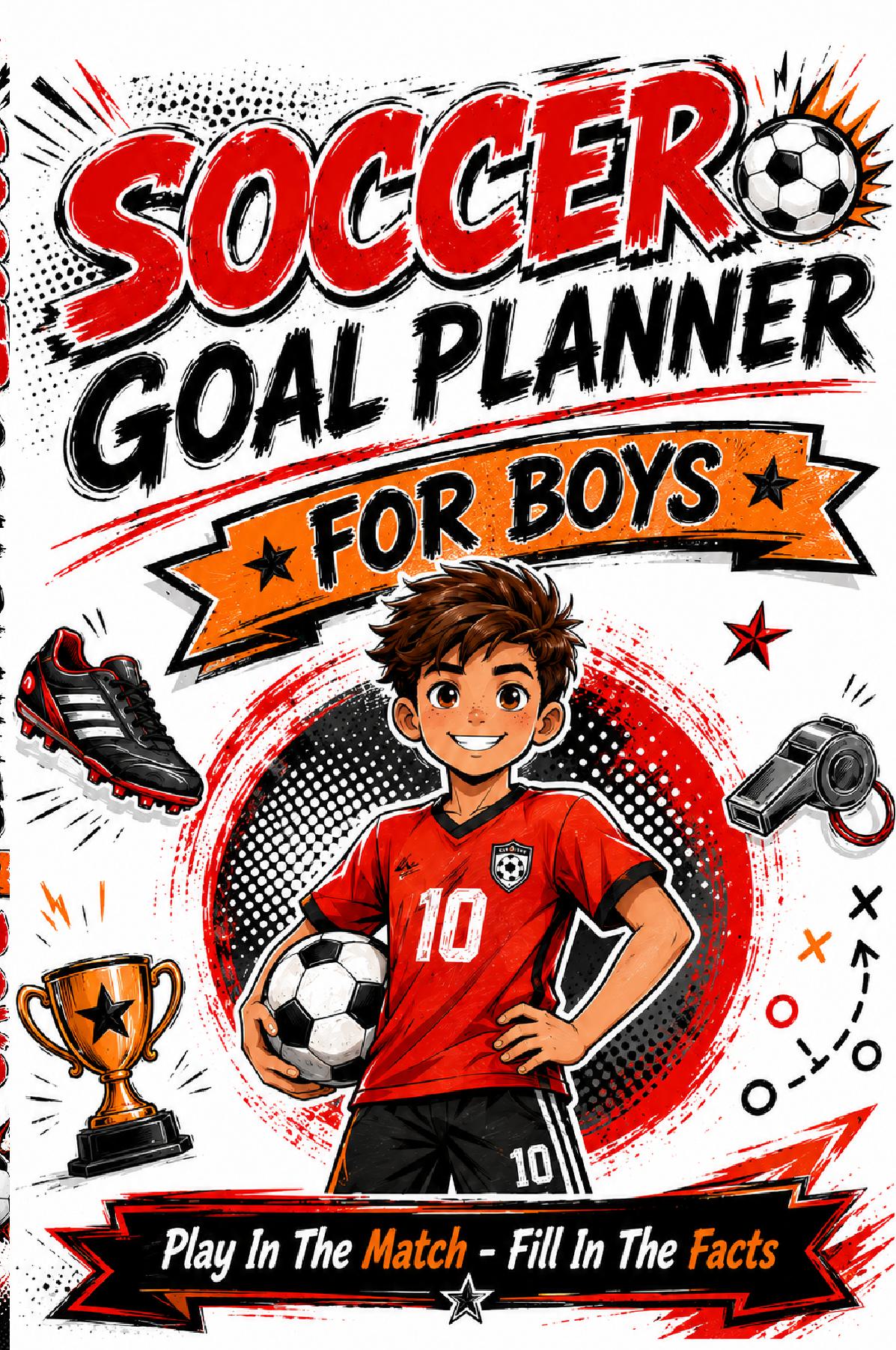 Soccer Goalplanner For Boys - 2026 Edition