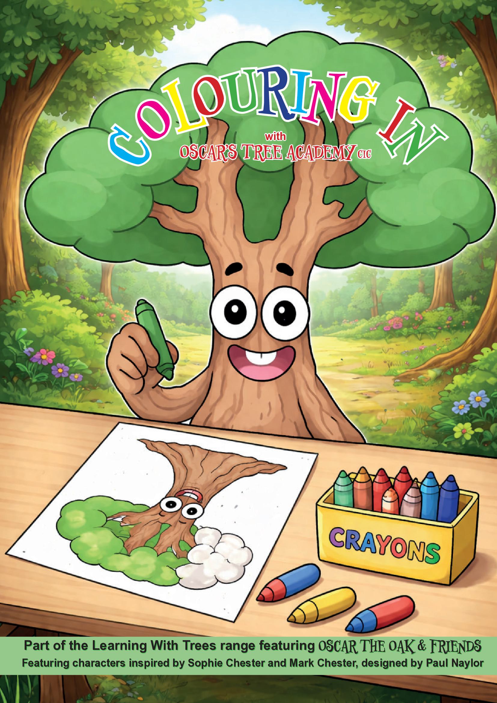 Colouring In with Oscar's Tree Academy CIC