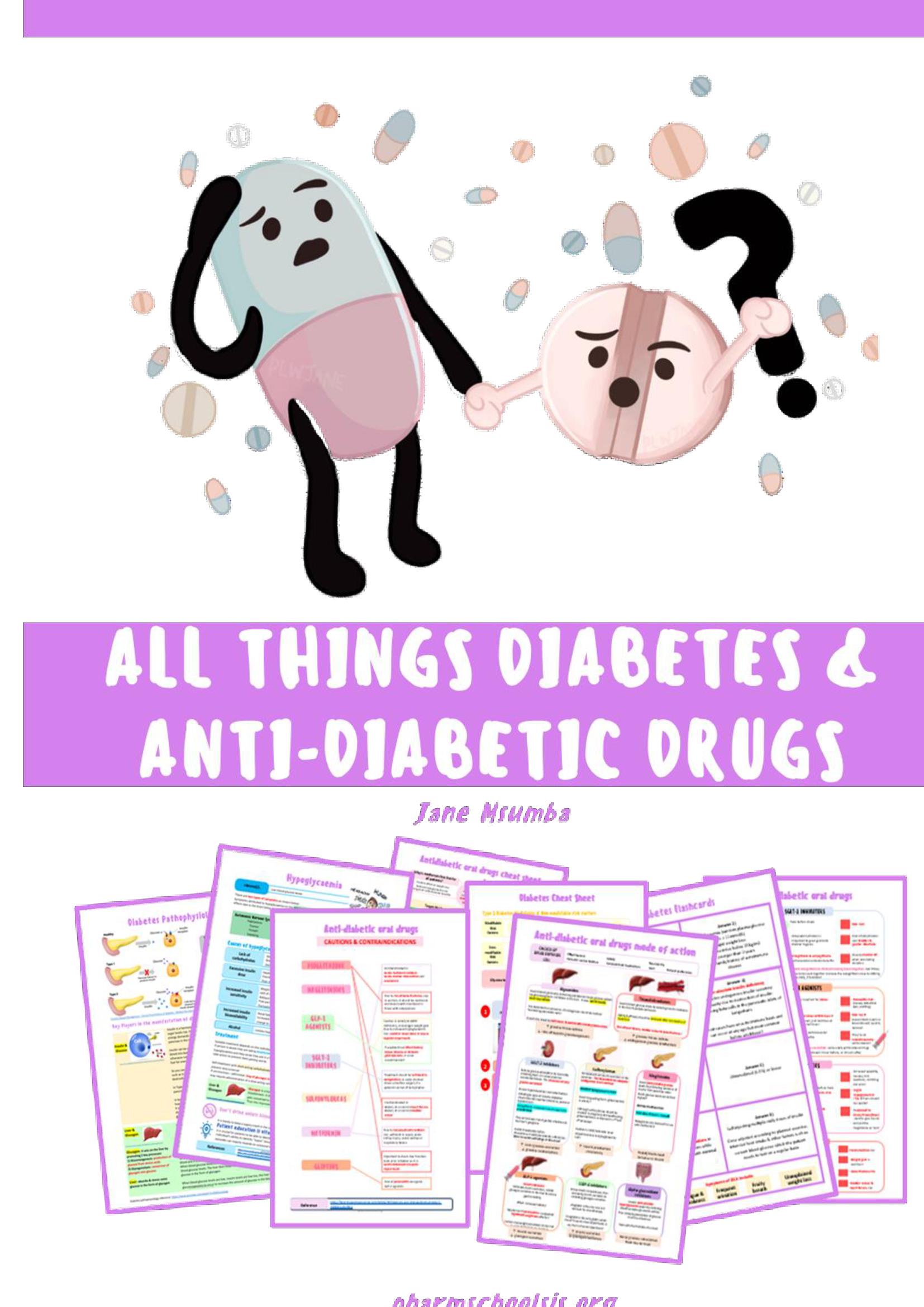 All Things Diabetes And Anti-Diabetic Drugs