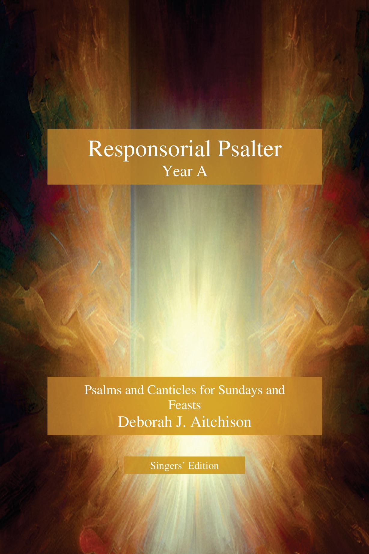 Responsorial Psalter Year A - Singers' Edition