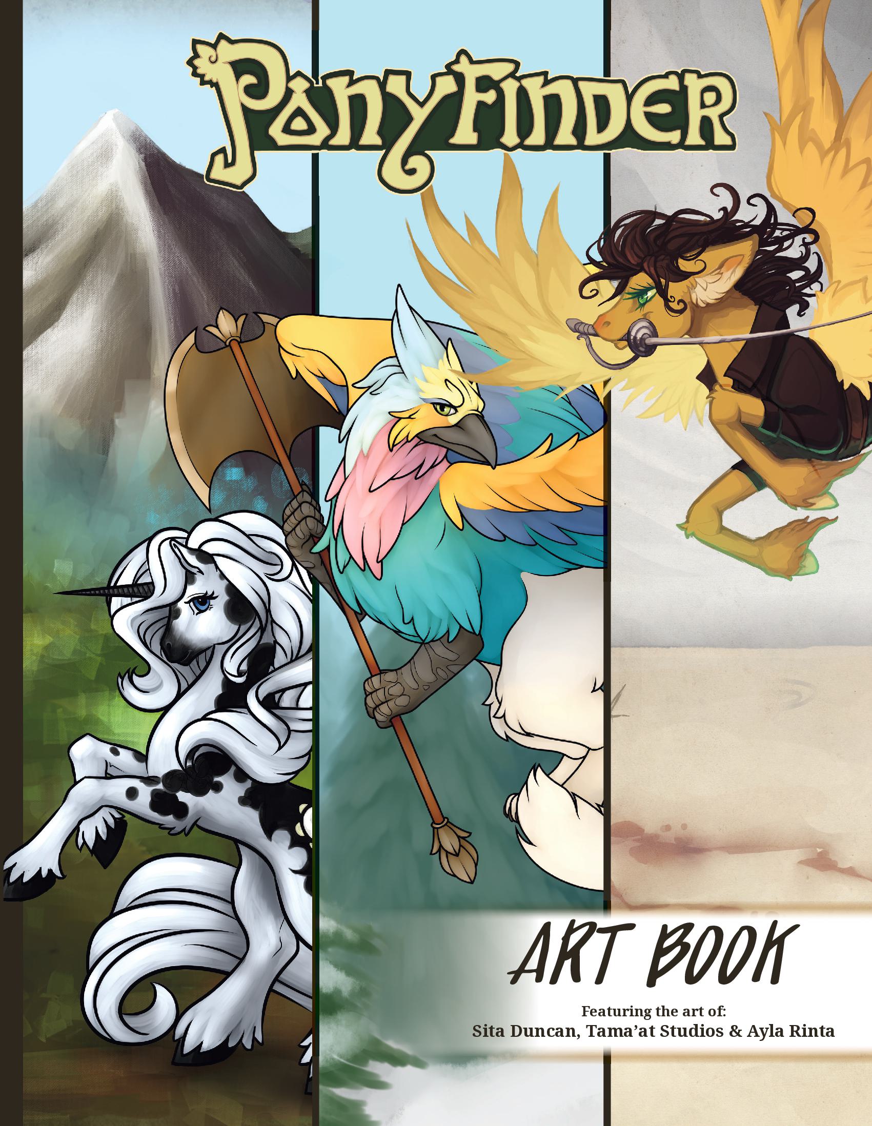 Ponyfinder Art Book