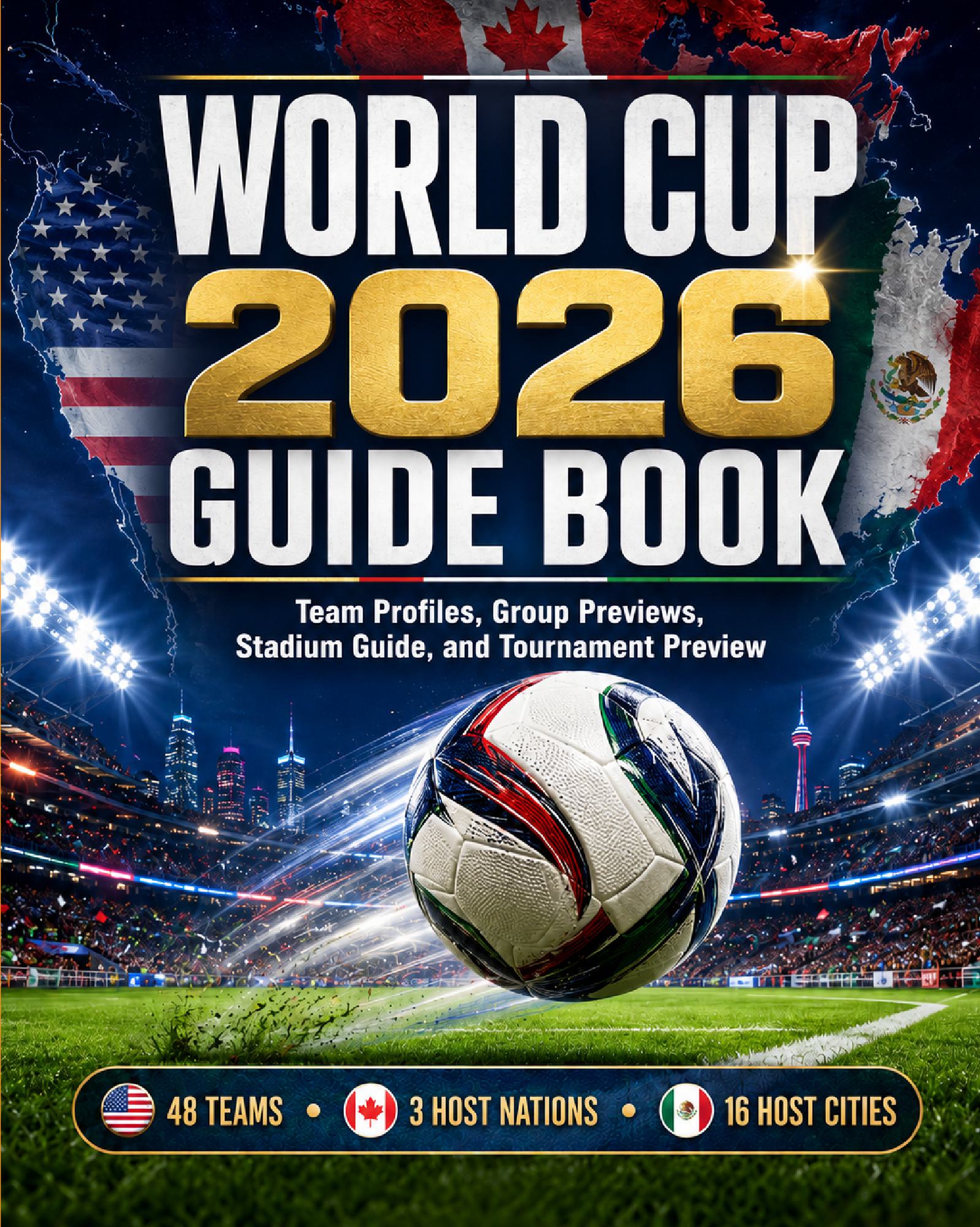 World Cup 2026 Guide Book: The Complete Fan’s Guide to Teams, Groups, Stadiums, Fixtures, and the Road to the Final