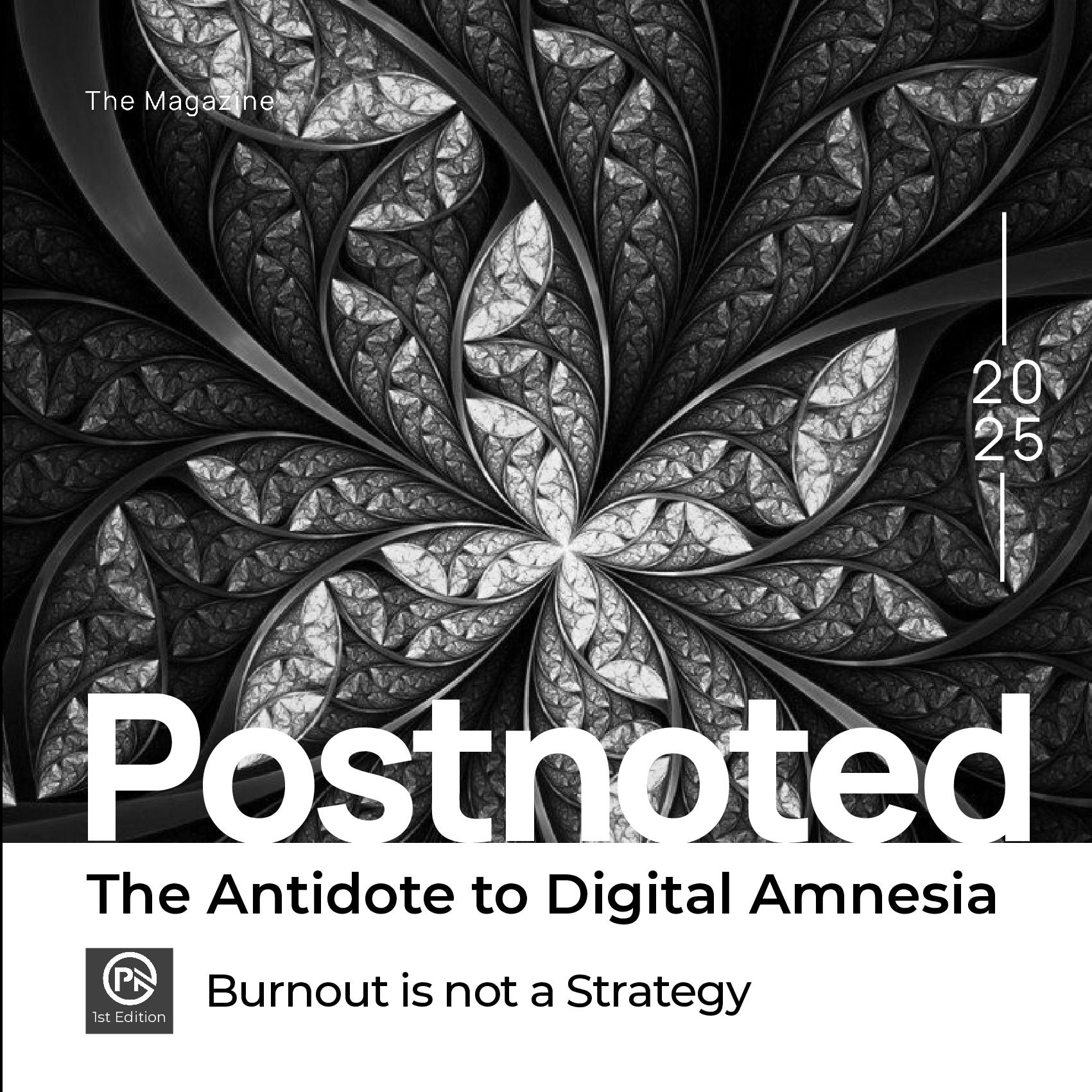 Postnoted: The Antidote to Digital Amnesia