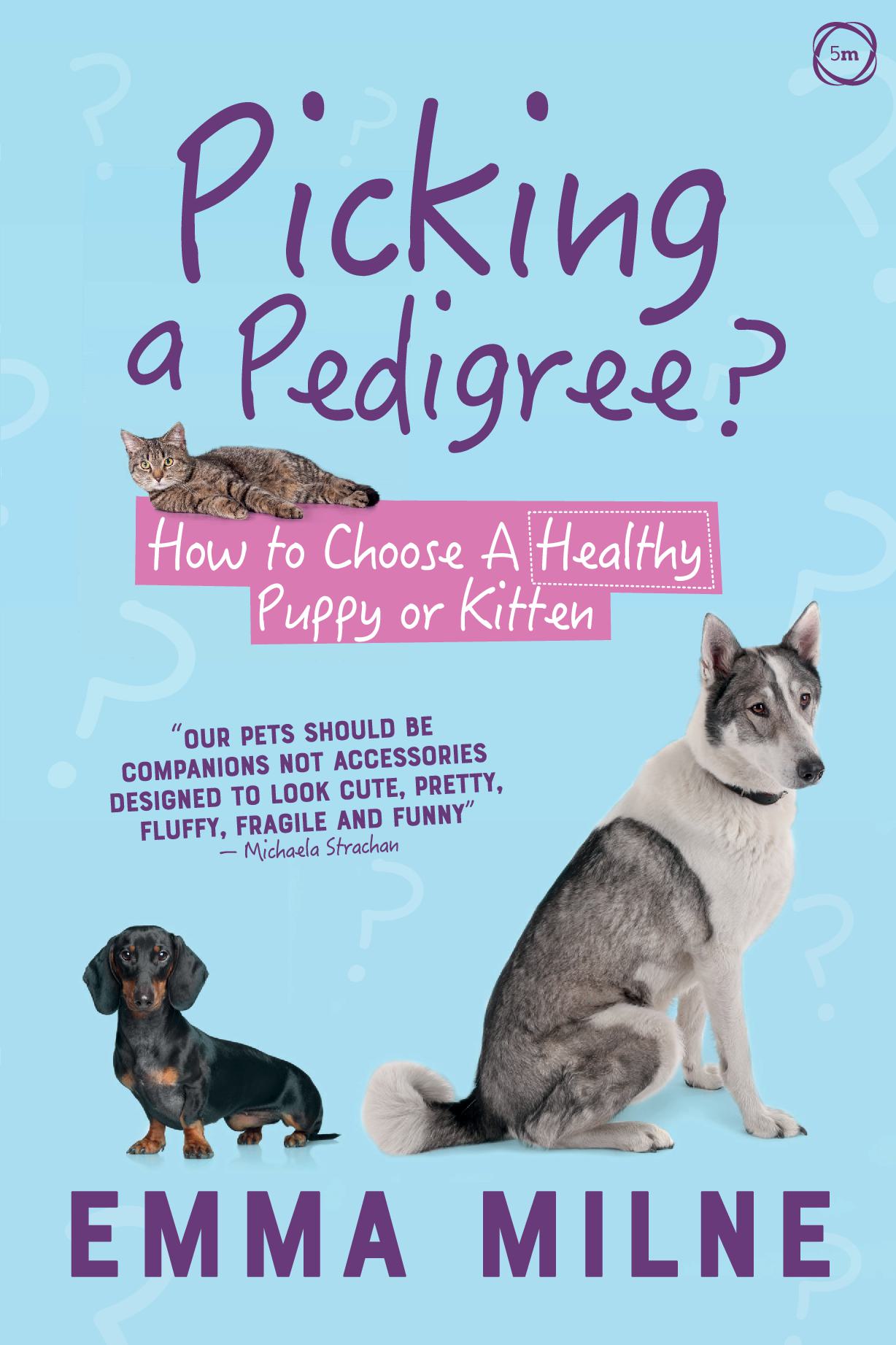 Picking a Pedigree - How to Choose A Healthy Puppy or Kitten