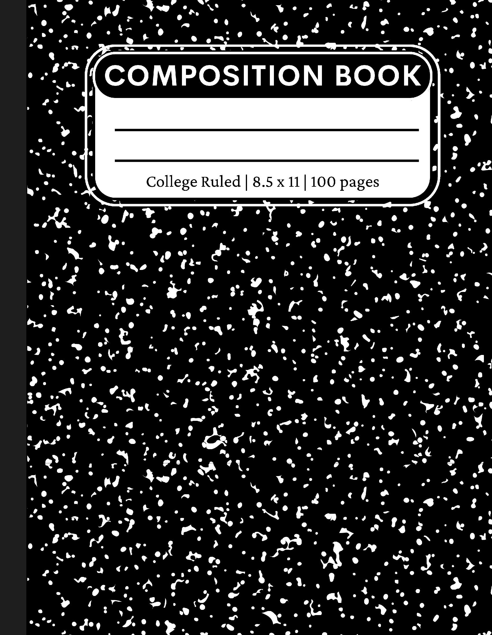 College Ruled Composition Notebook
