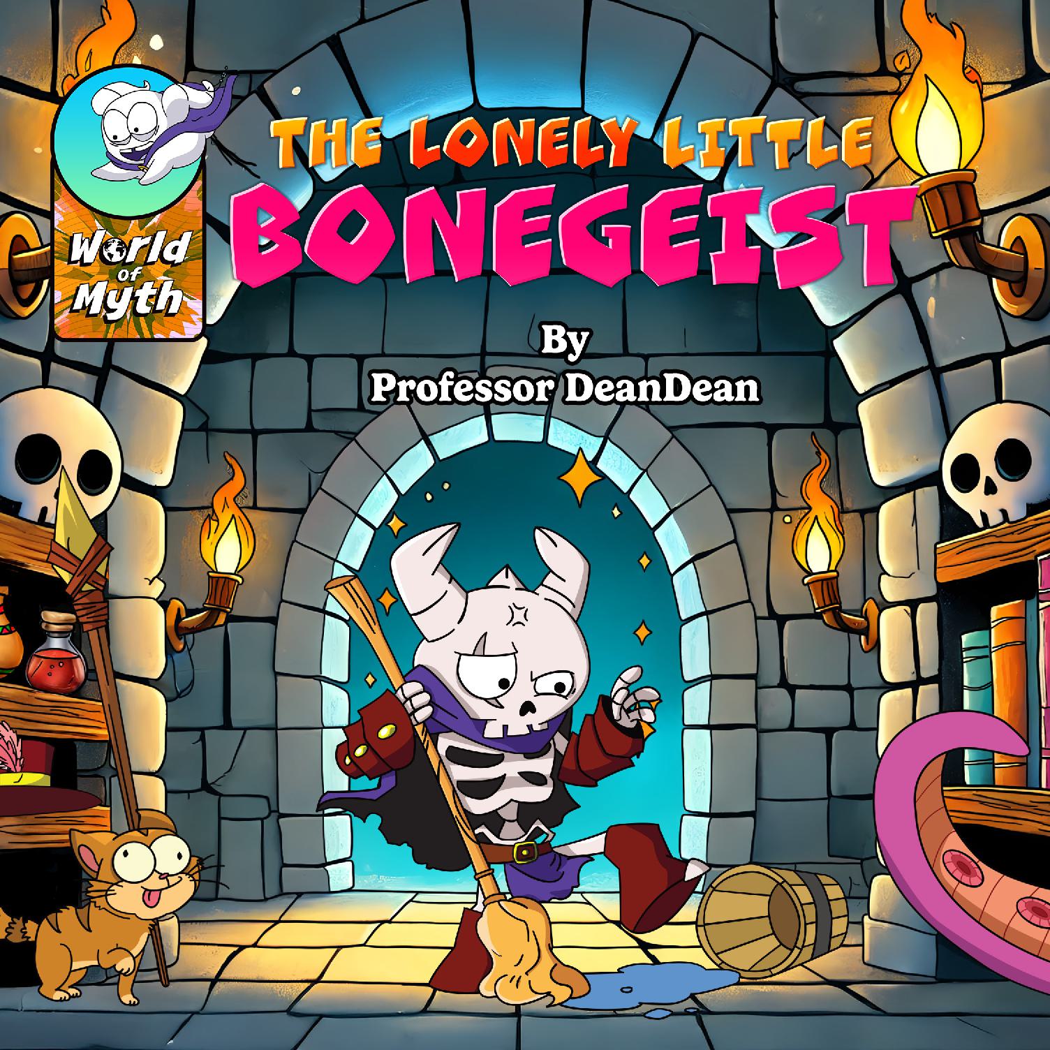 The Lonely Little Bonegeist (Hard cover)