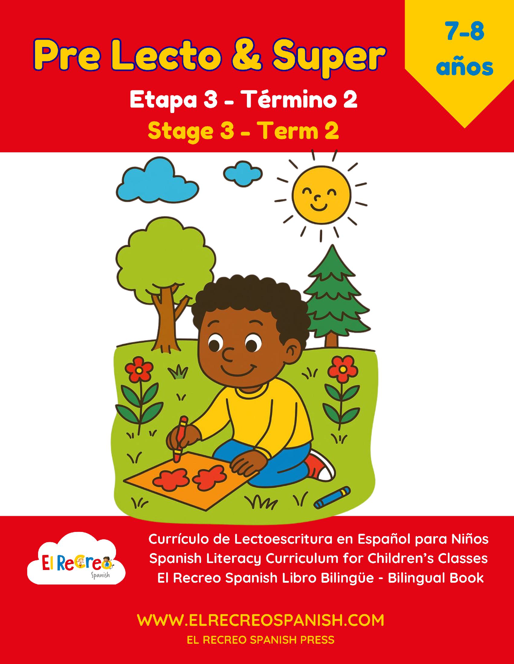 Pre Lecto 7-8 años Cuadernillo  - Stage 3  Term 2