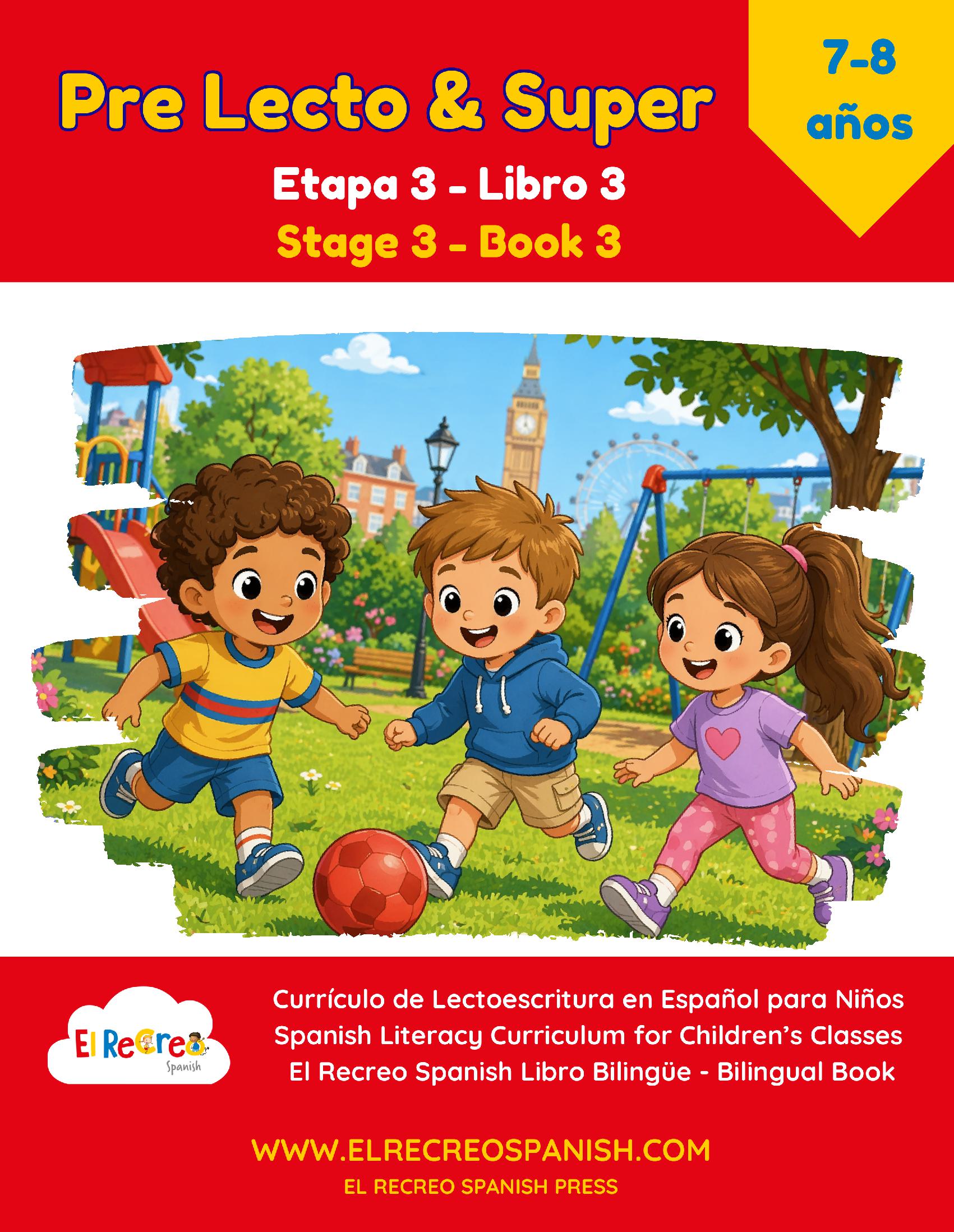 Pre Lecto 7-8 años Cuadernillo  - Stage 3  Book 3