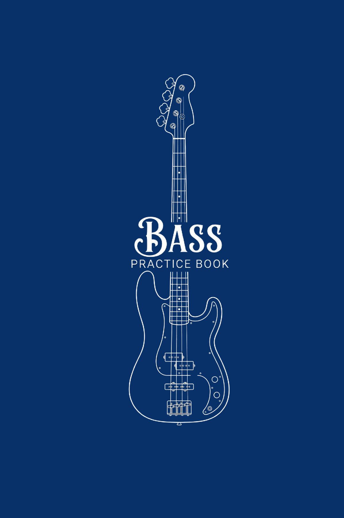 Bass Guitar Practice Book