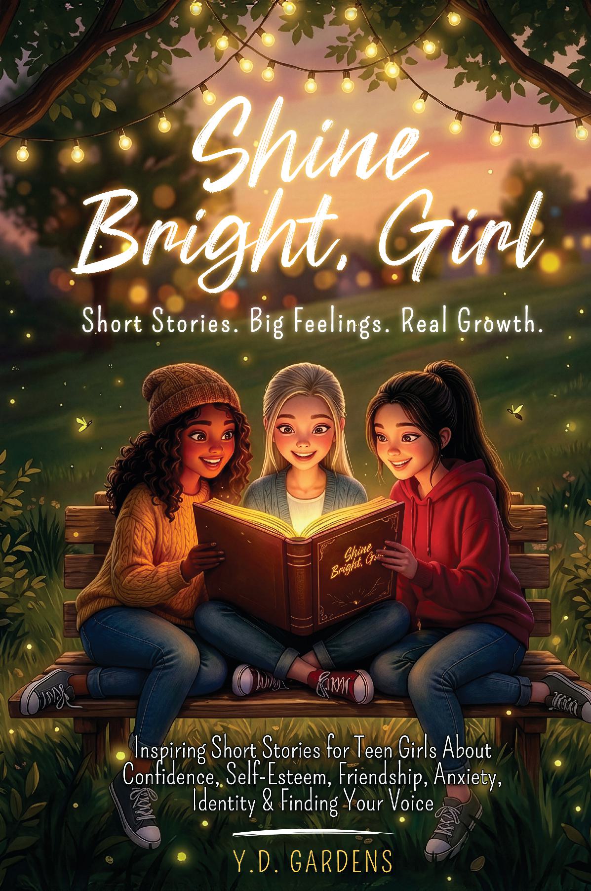 Shine Bright, Girl: Inspiring Short Stories for Teen Girls About Confidence, Self-Esteem, Friendship, Anxiety, Identity & Finding Your Voice
