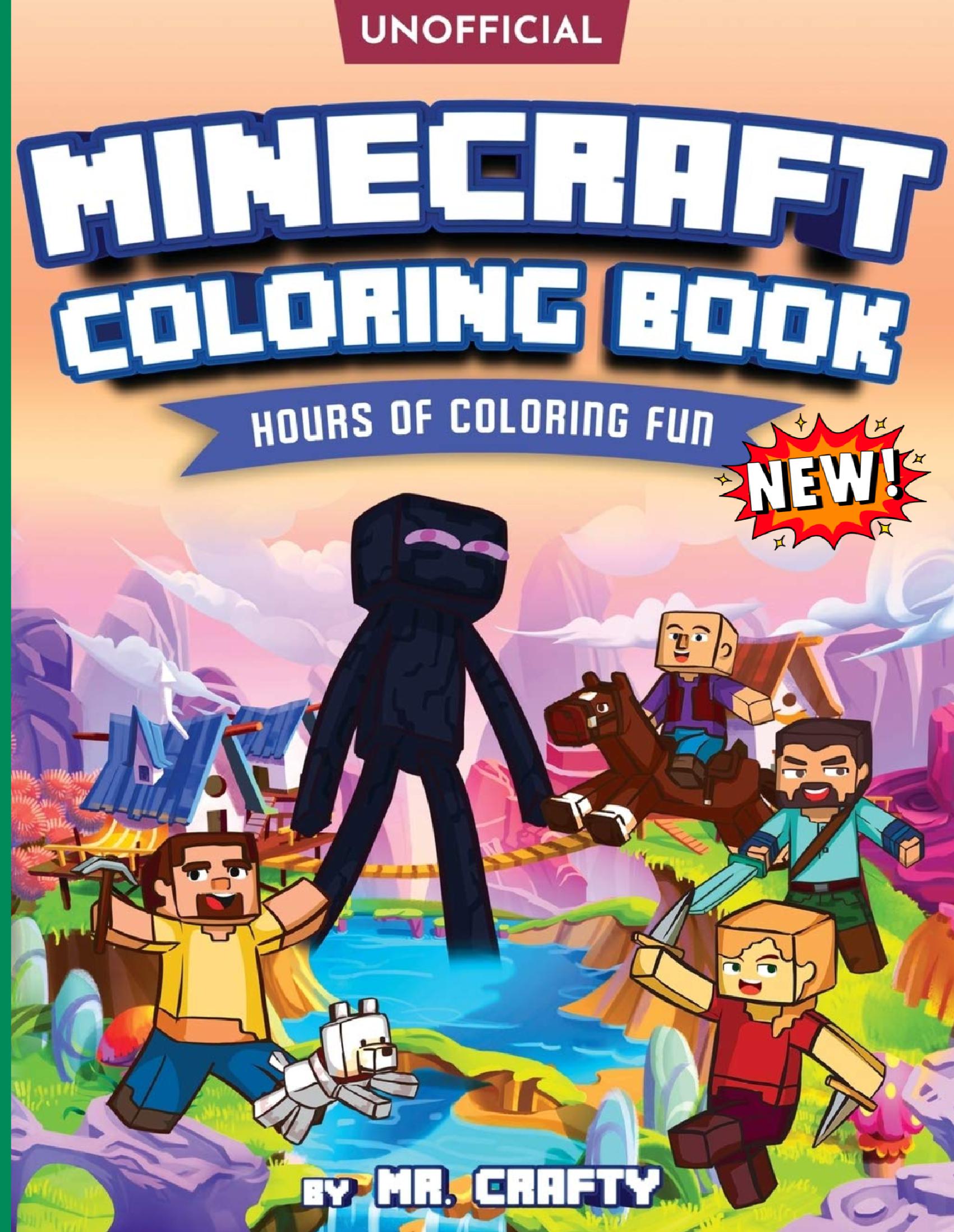 MINECRAFT'S COLORING BOOK