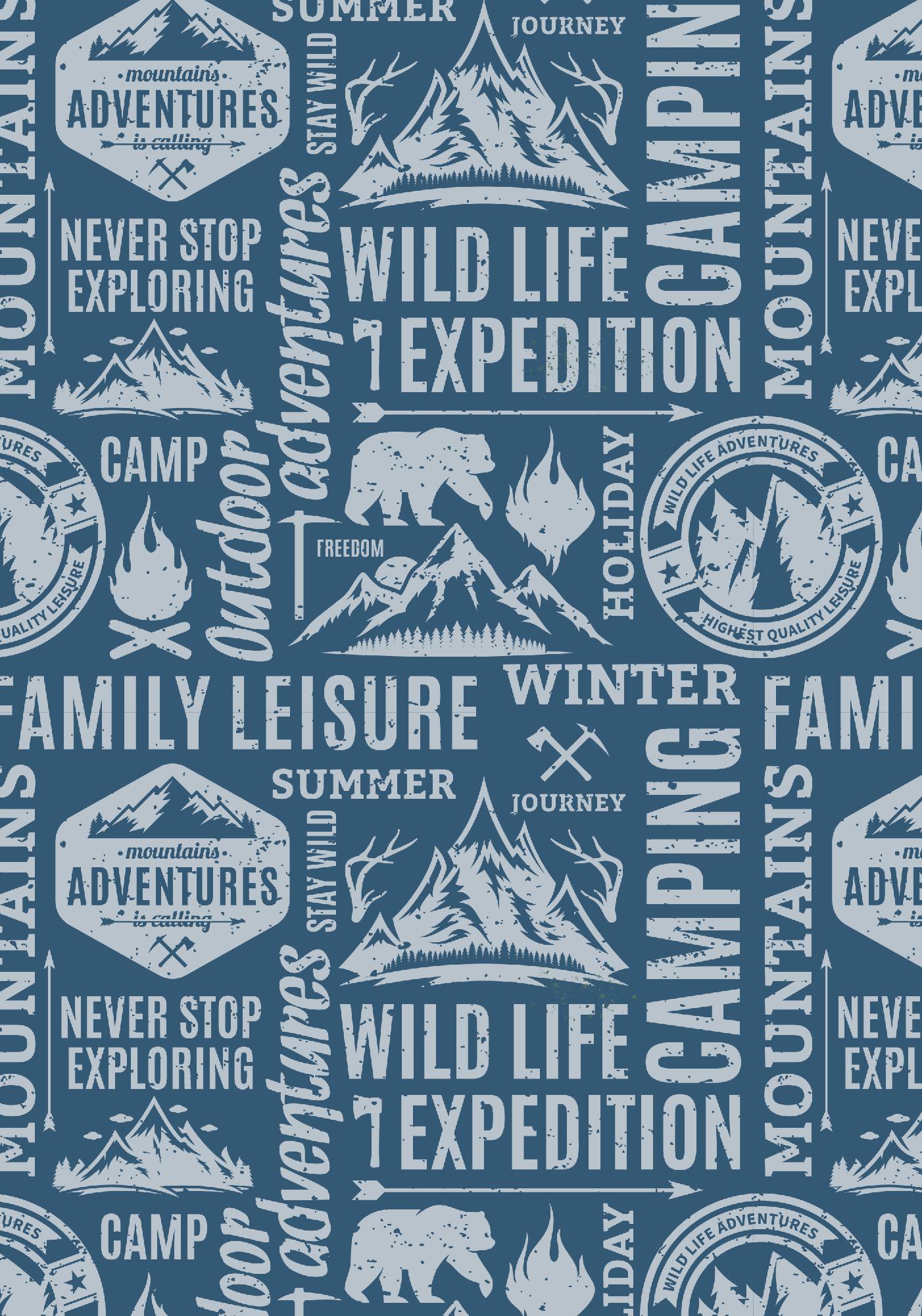 Camping Journal Log Book & RV Trip Planner, Blue - RV Trip Campsite Caravan Holiday Record & Adventure Travel Notebook