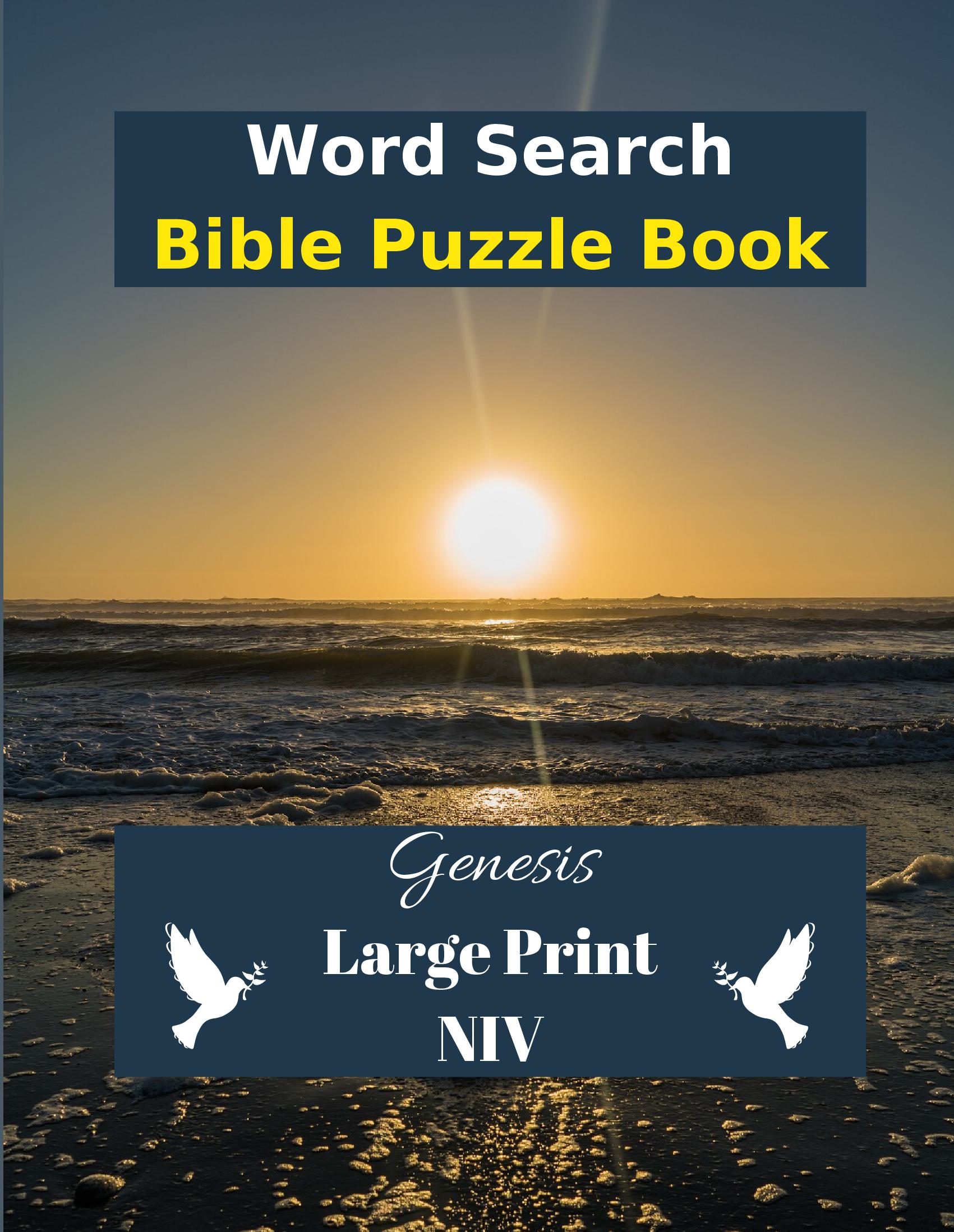 Word Search Bible Puzzle