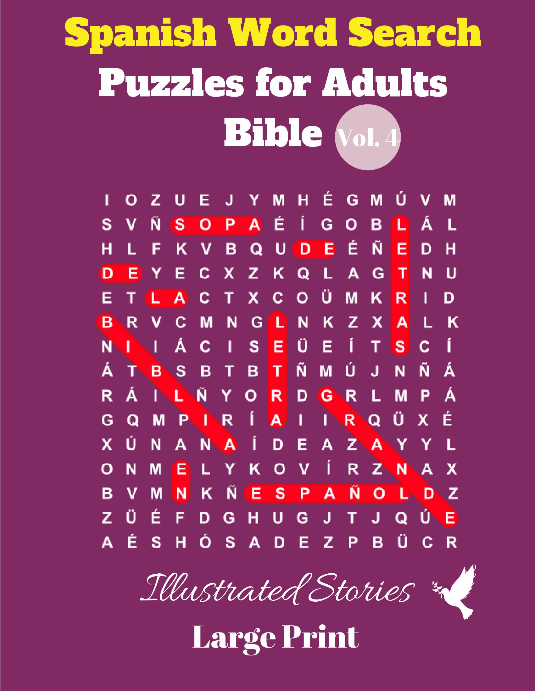 Spanish Word Search Puzzles For Adults