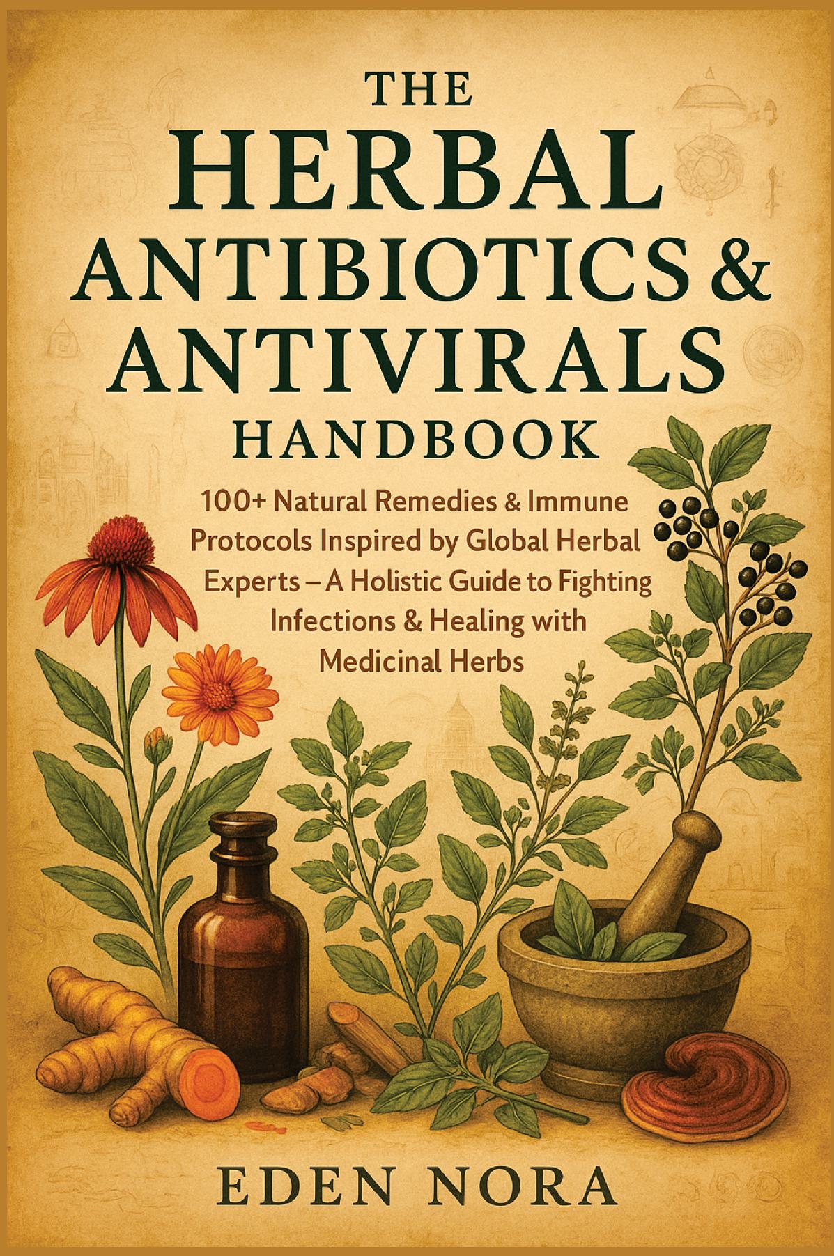 The Herbal Antibiotics & Antivirals Handbook: 100+ Natural Remedies & Immune Protocols Inspired by Global Herbal Experts—A Holistic Guide to Fighting Infections & Healing with Medicinal Herbs