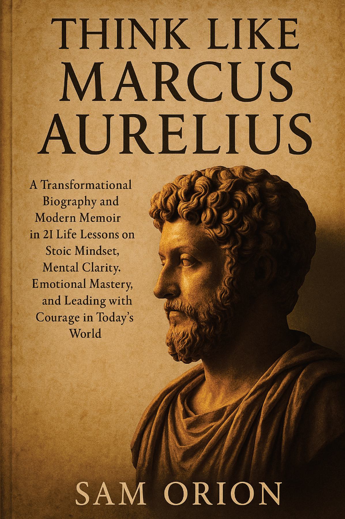 Think Like Marcus Aurelius: A Transformational Biography and Modern Memoir in 21 Life Lessons on Stoic Mindset, Mental Clarity, Emotional Mastery, and Leading with Courage in Today’s World