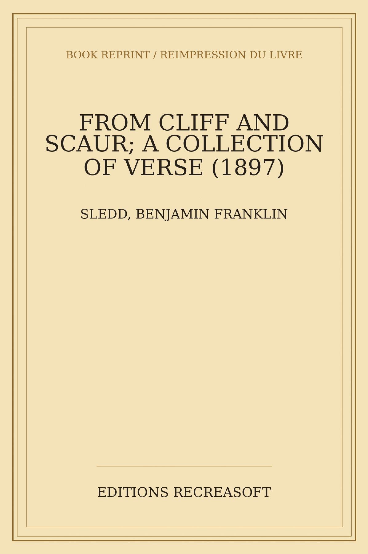 From Cliff and Scaur