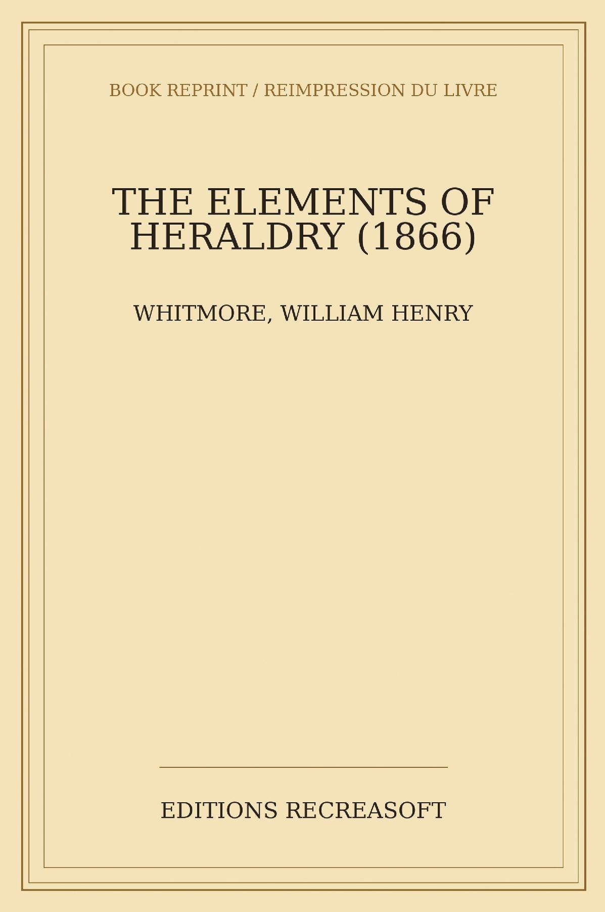 Elements of Heraldry (1866)