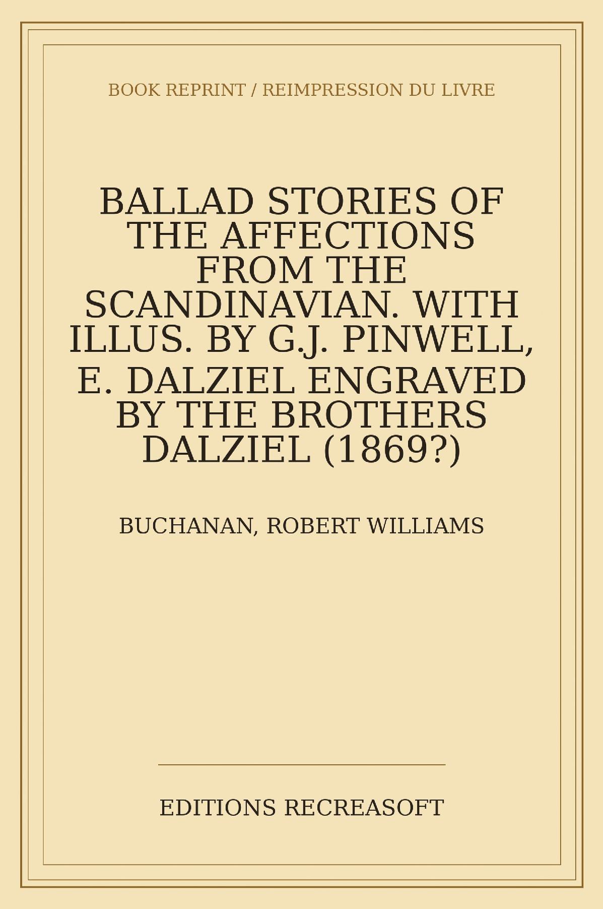 Ballad Stories of the Affections (1869)