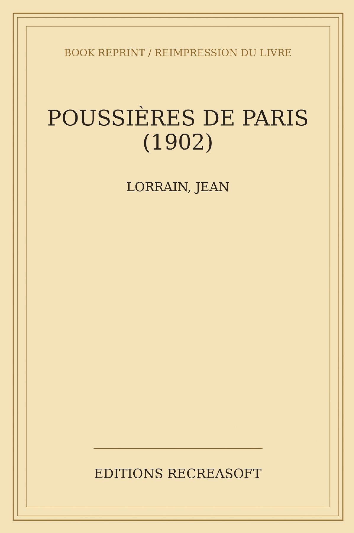 Poussières de Paris (1902)