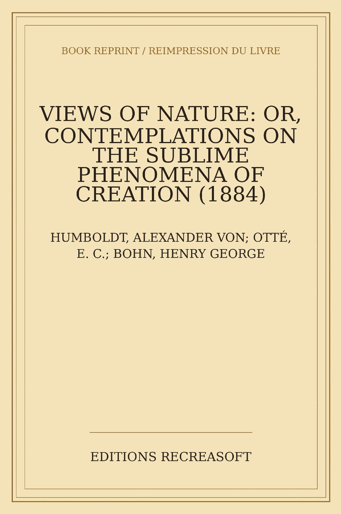 Views of Nature (1884)