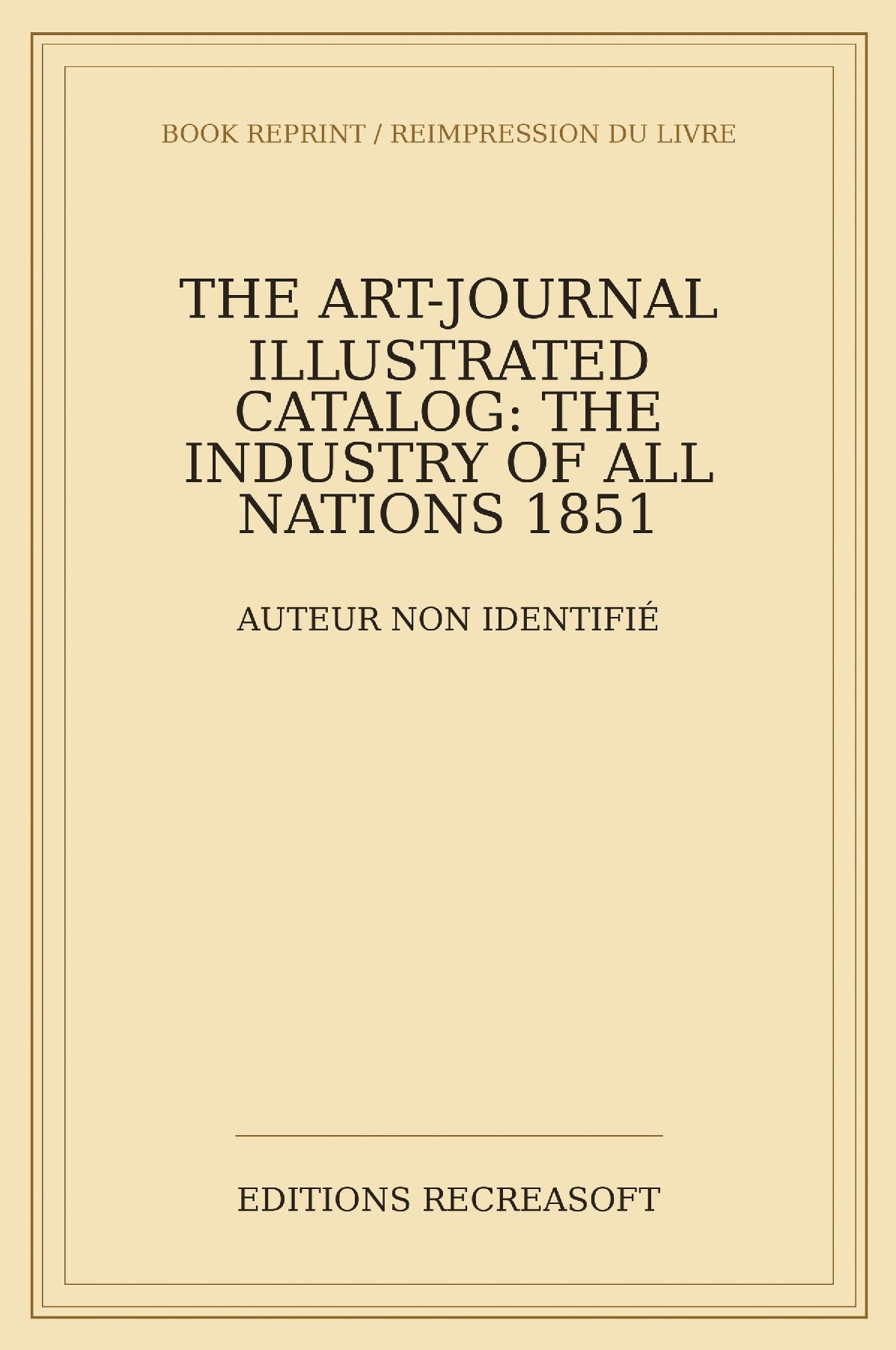 The Art-Journal Illustrated Catalogue (1851)