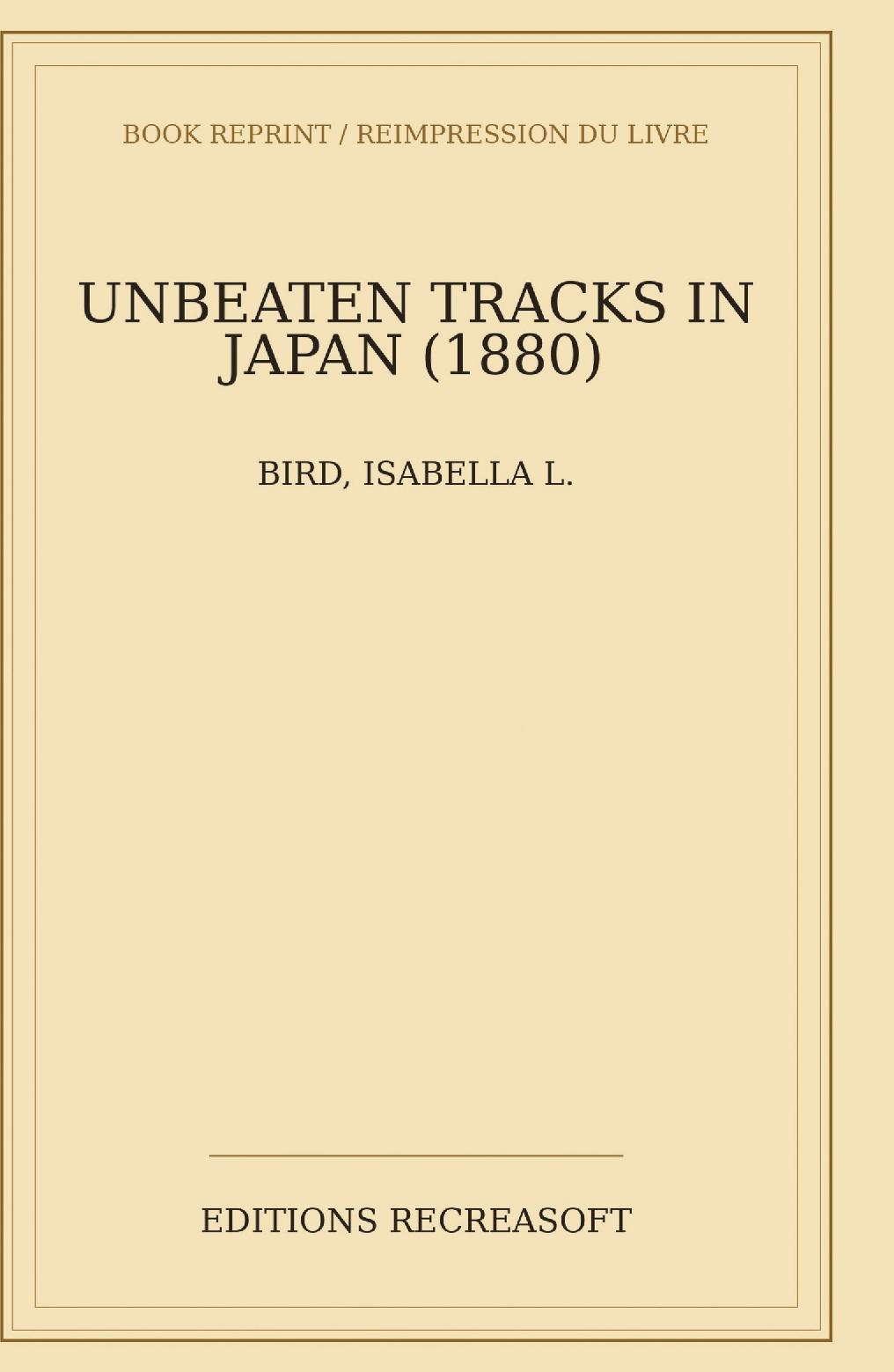 Unbeaten Tracks in Japan