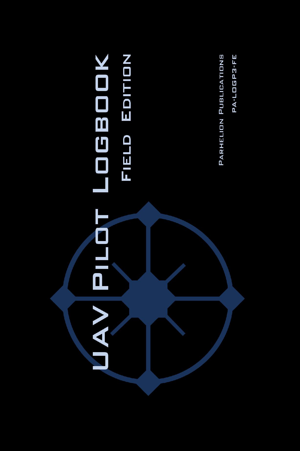 UAV PILOT LOGBOOK FIELD EDITION