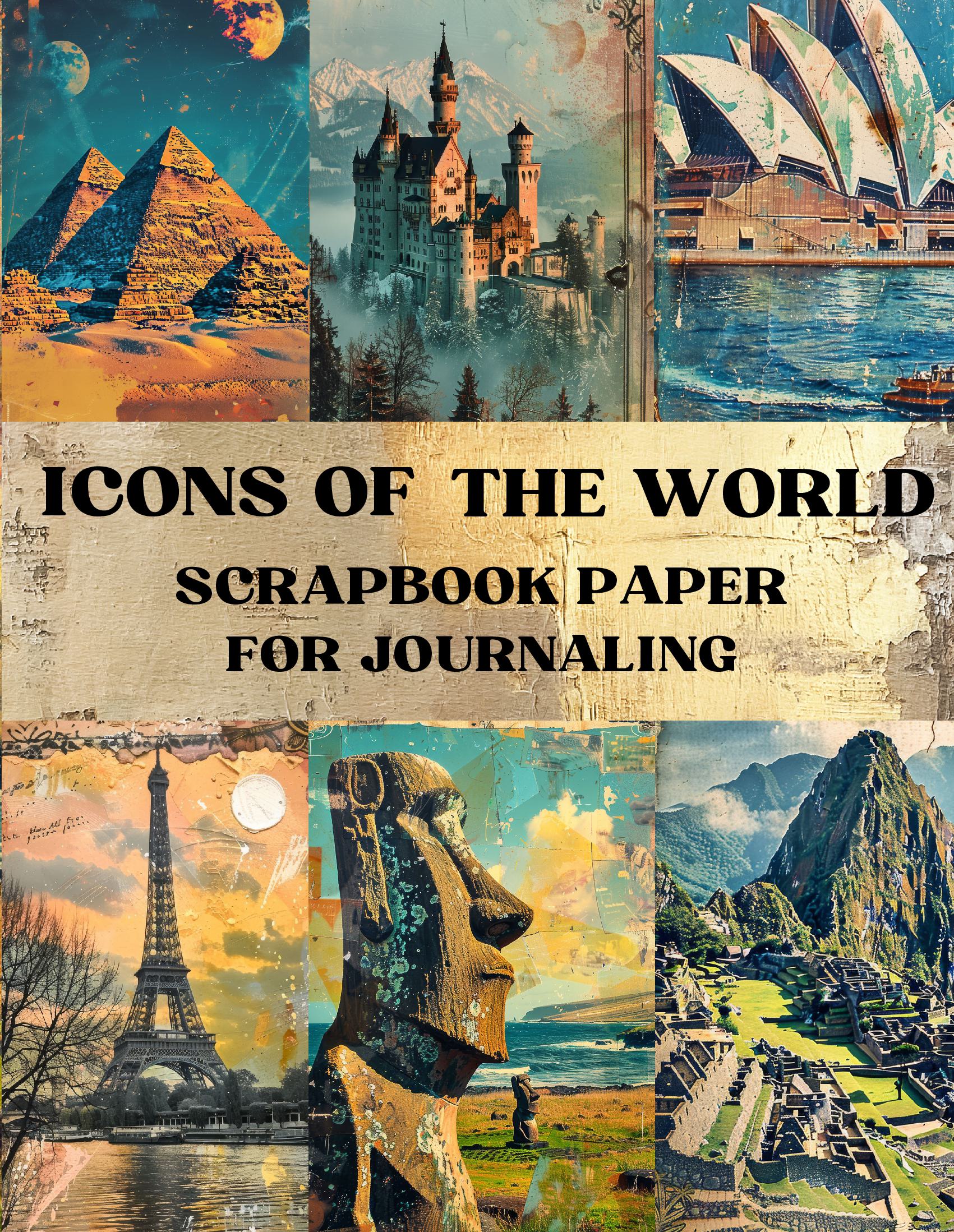 Icons of the World Scrapbook Paper