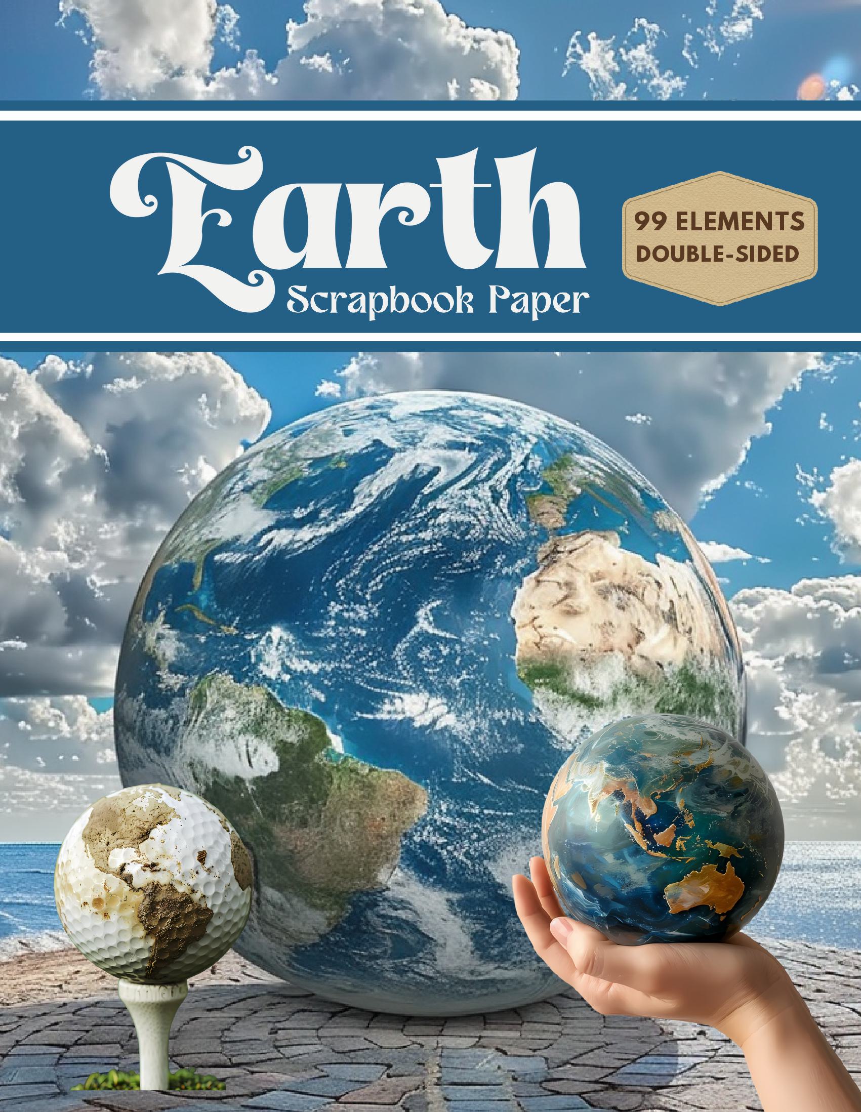 Earth Scrapbook Paper