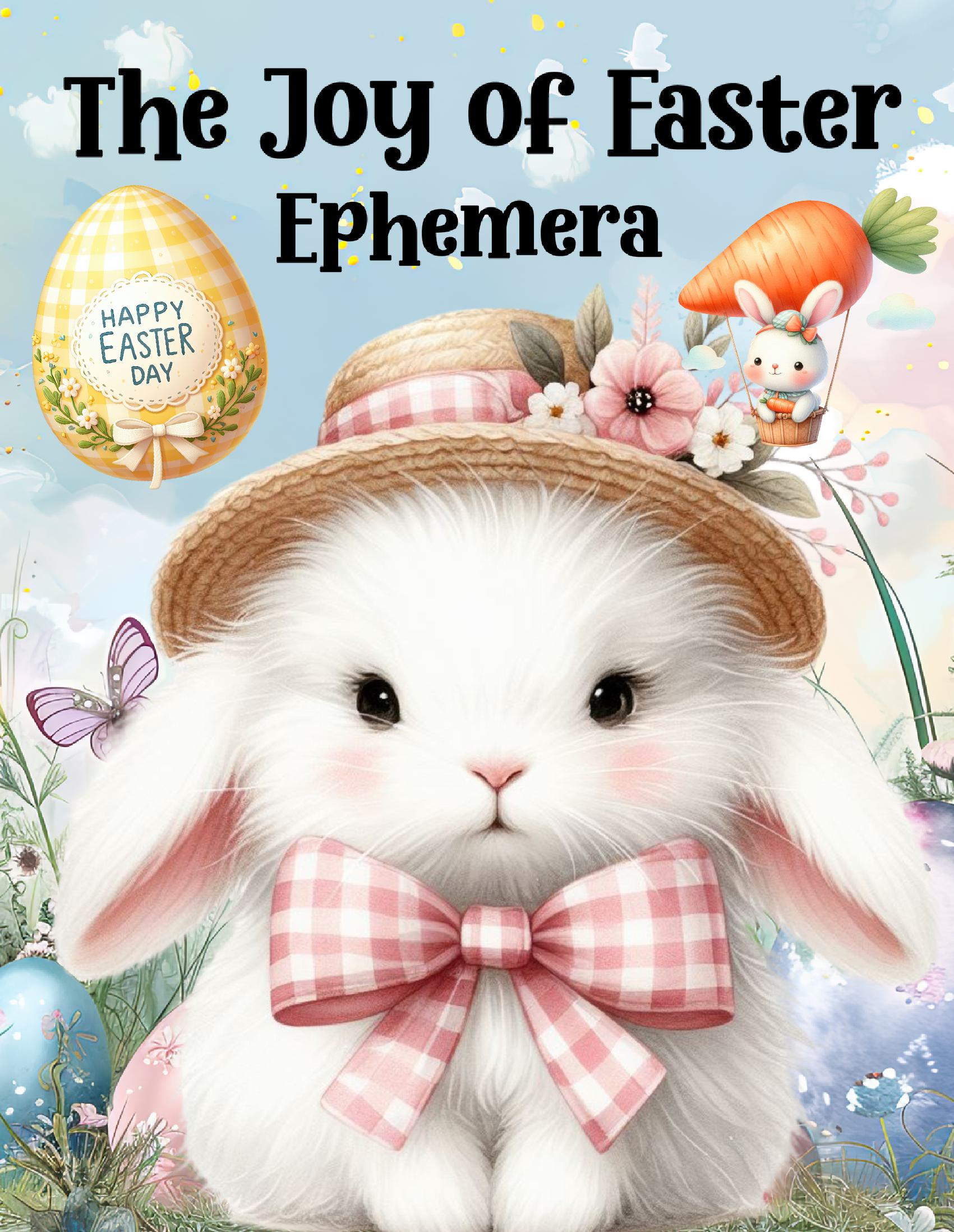 The Joy of Easter Ephemera Book