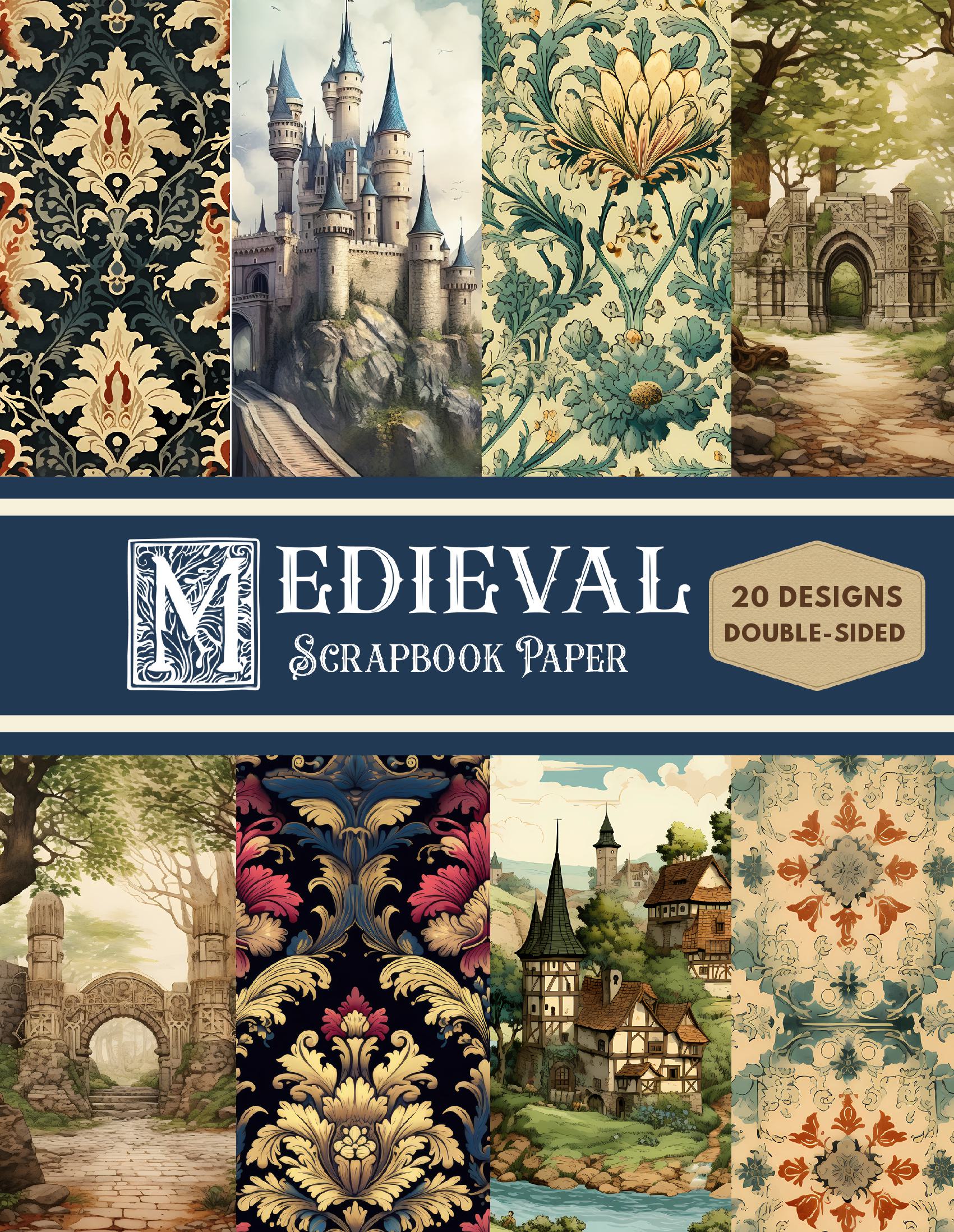 Medieval Scrapbook Paper