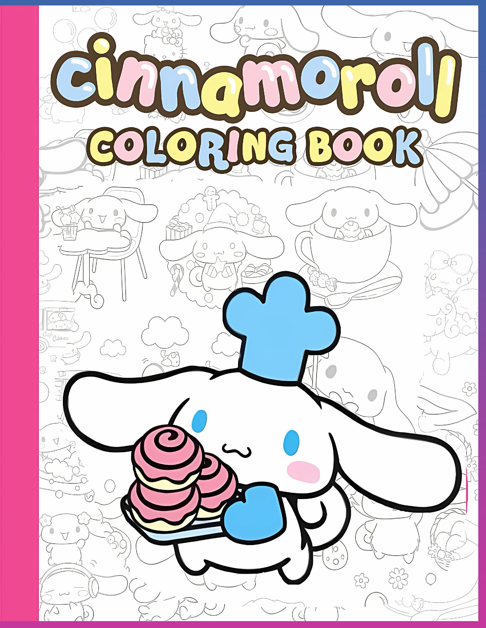 Cinnamoroll Coloring Book