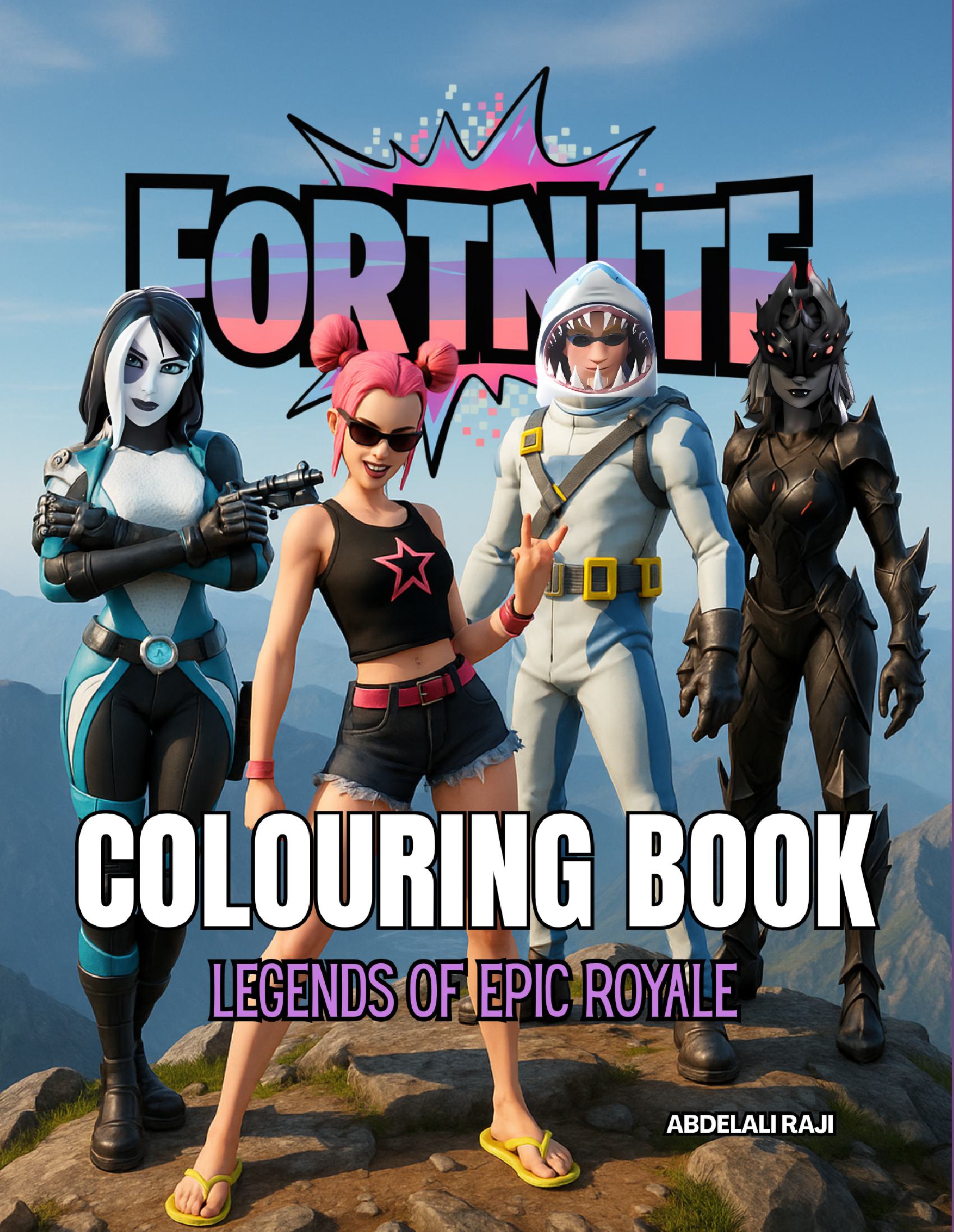 Coloring Book Legends of Epic Royale