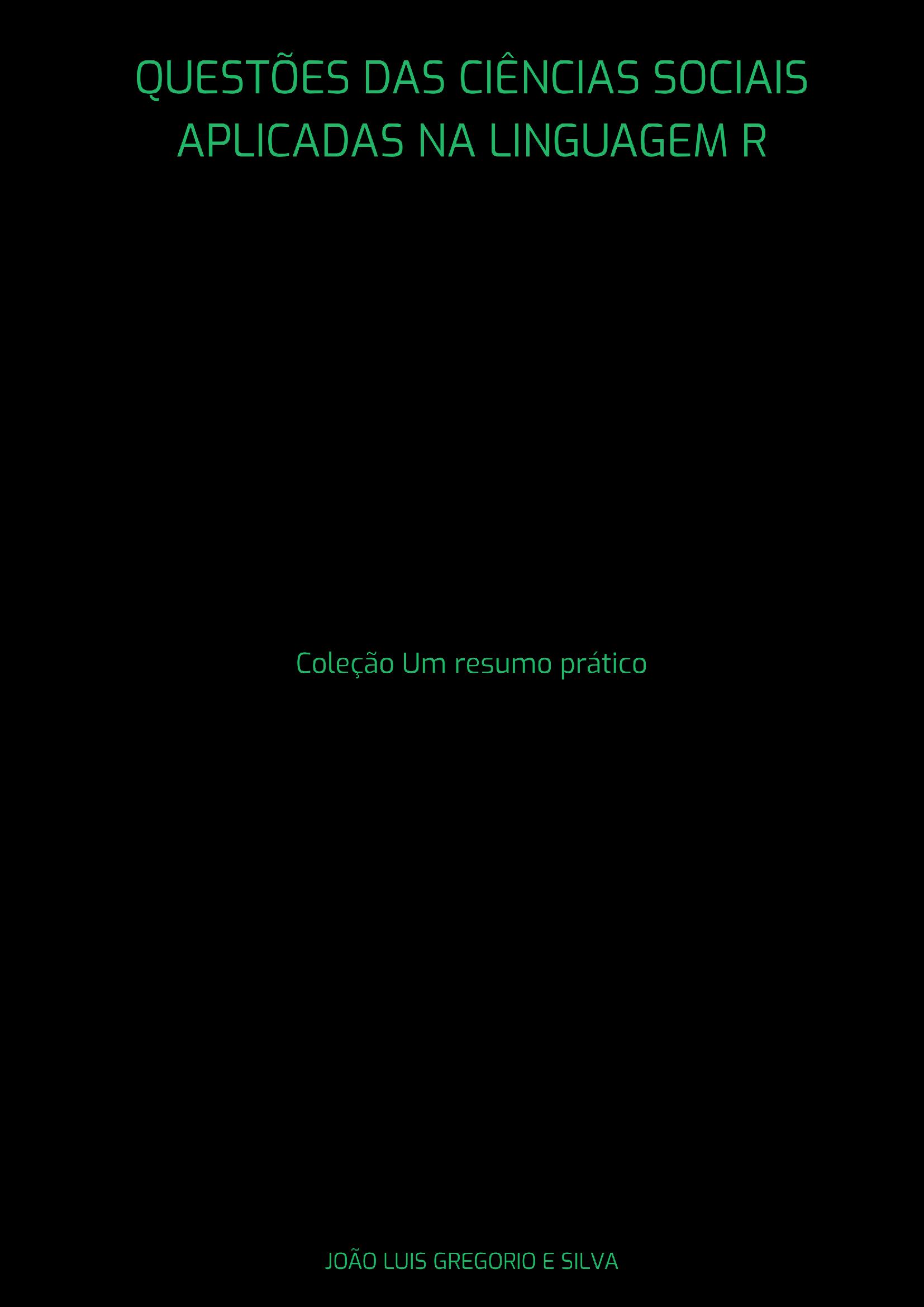 Questões Das Ciências Sociais Aplicadas Na Linguagem R