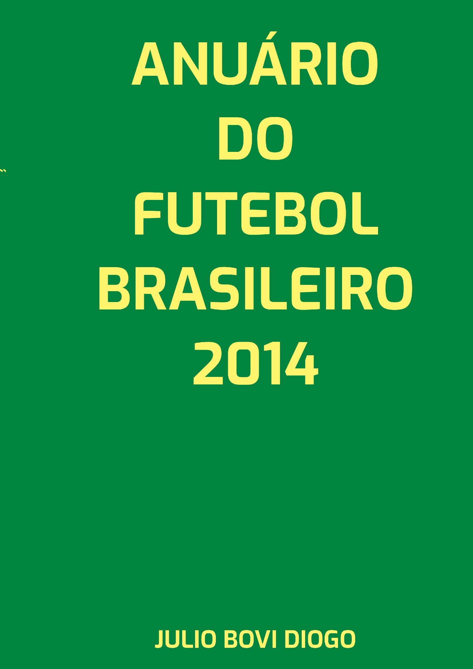 Anuário Do Futebol Brasileiro - 2014