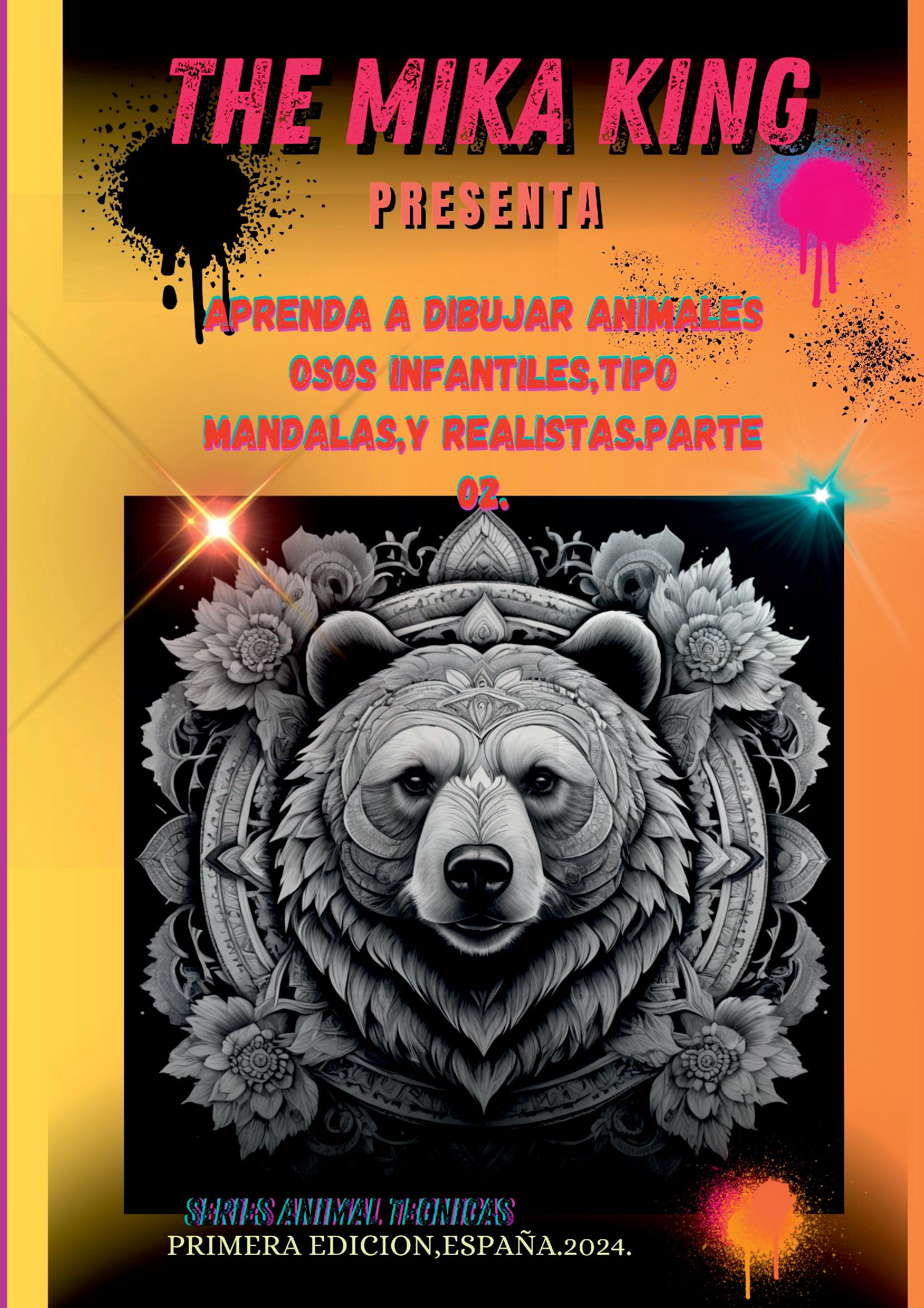 Aprende A Dibujar Animales Osos Infantilis,mandalas Realistas 2