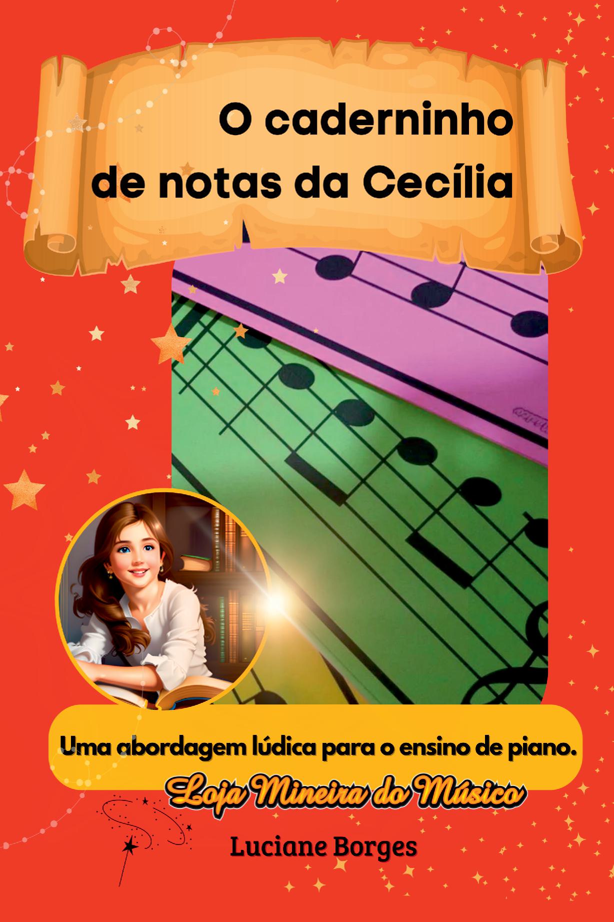 Caderninho De Notas Musicais: 